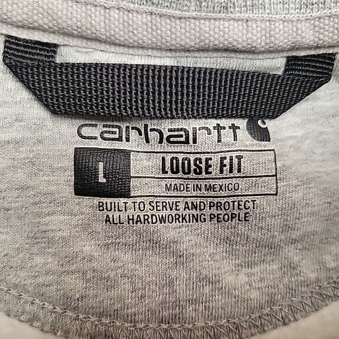Carhartt VINTAGE Carhartt Sweatshirt Mens L Gray Loose Heavyweight Workwear Fleece Crewneck K124 Size US L / EU 52-54 / 3 - 7 Thumbnail