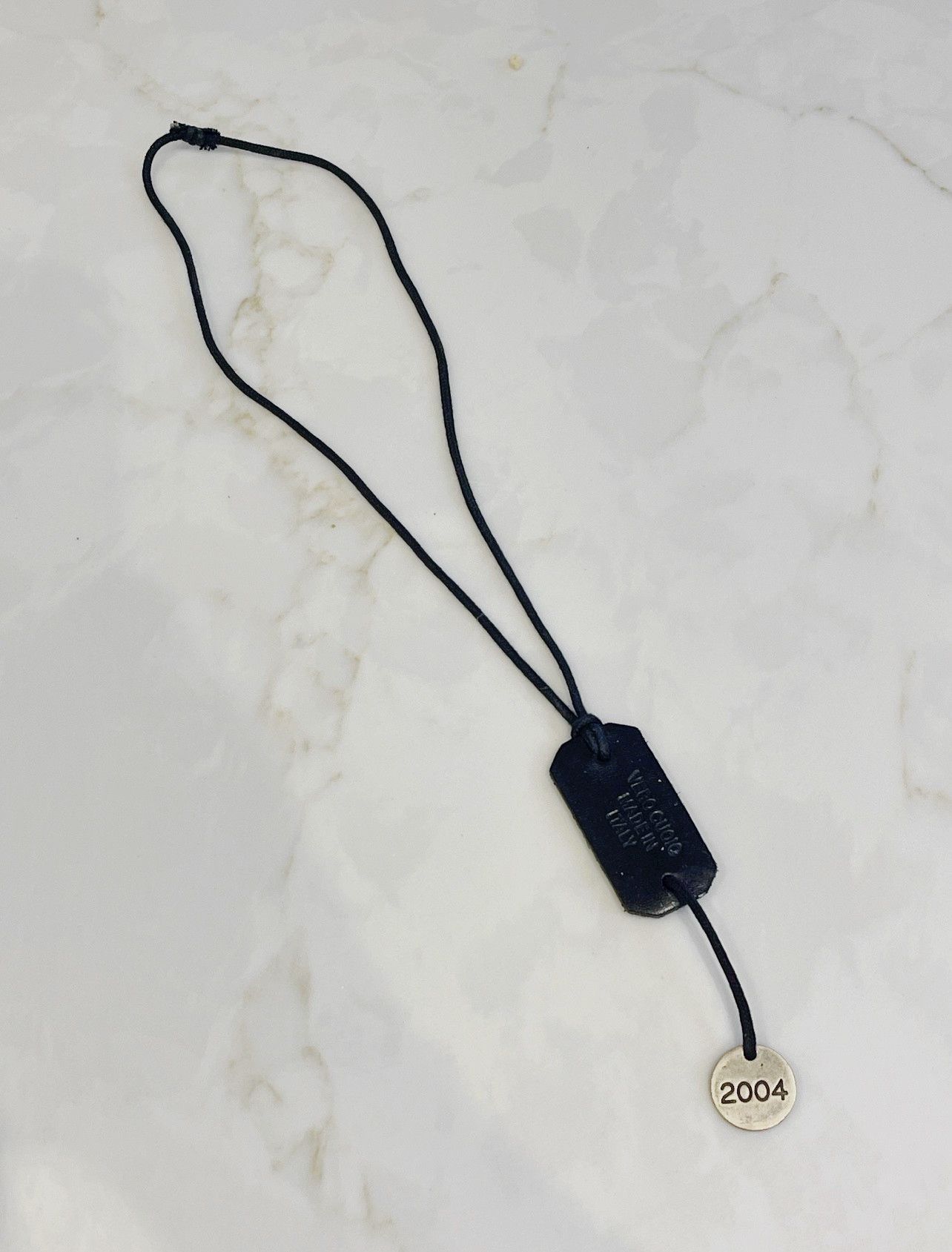 Maison Margiela Maison Margiela Artisanal Leather Dog Tag SS2004Rare Archive Size ONE SIZE - 1 Thumbnail