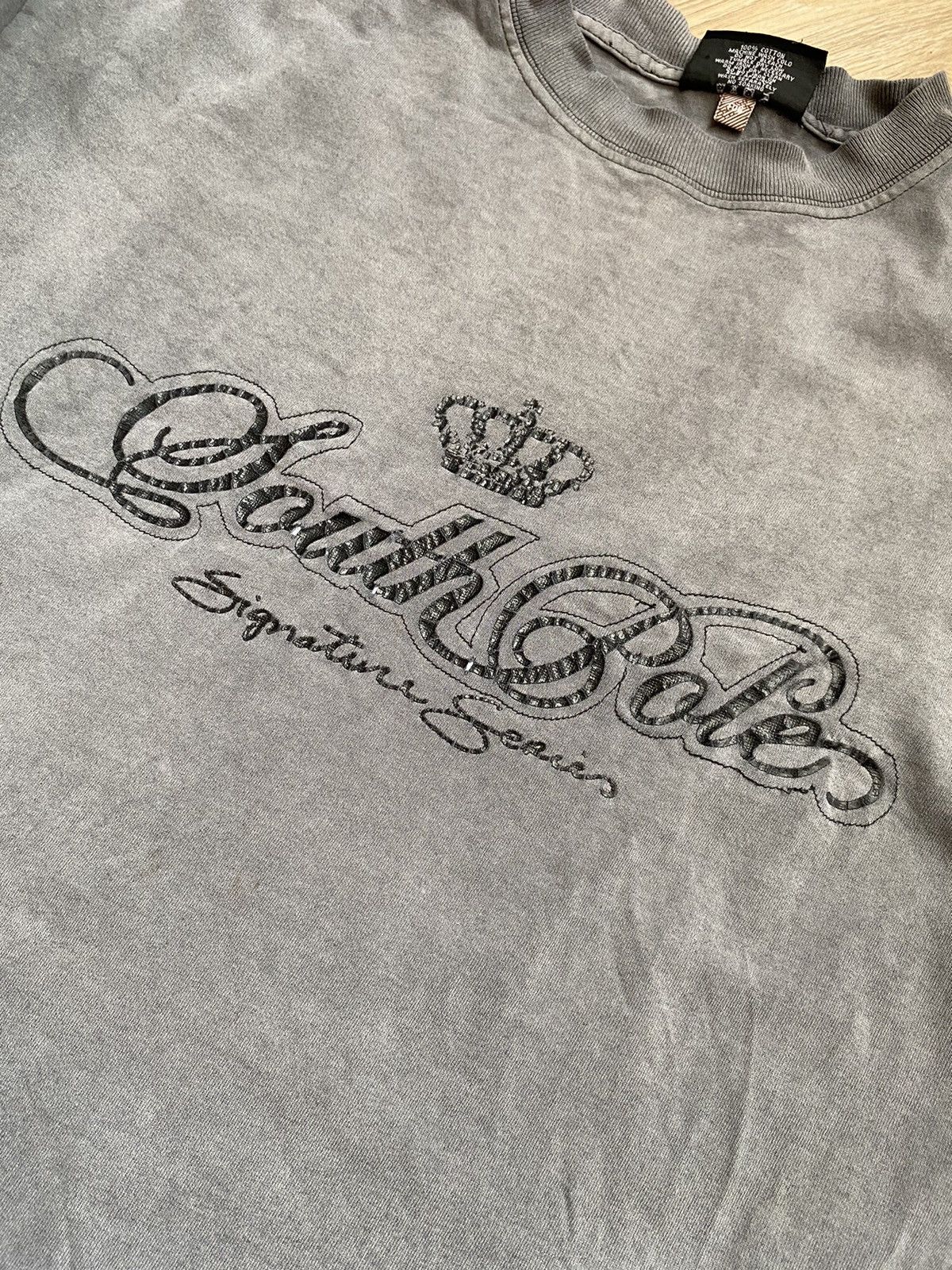 Southpole SOUTHPOLE SIGNATURE SERIES DISTRESSED T SHIRT Size US XL / EU 56 / 4 - 7 Thumbnail