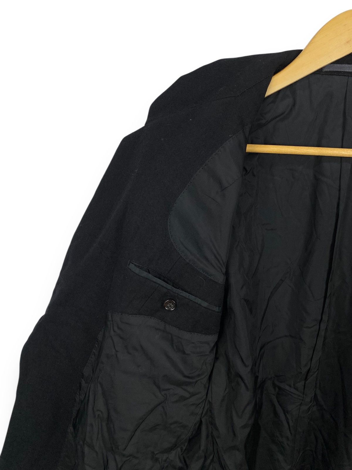Comme des Garcons Vintage Comme Des Garcons Homme H-J05046MS Wool Jacket. #E3 Size US S / EU 44-46 / 1 - 5 Thumbnail