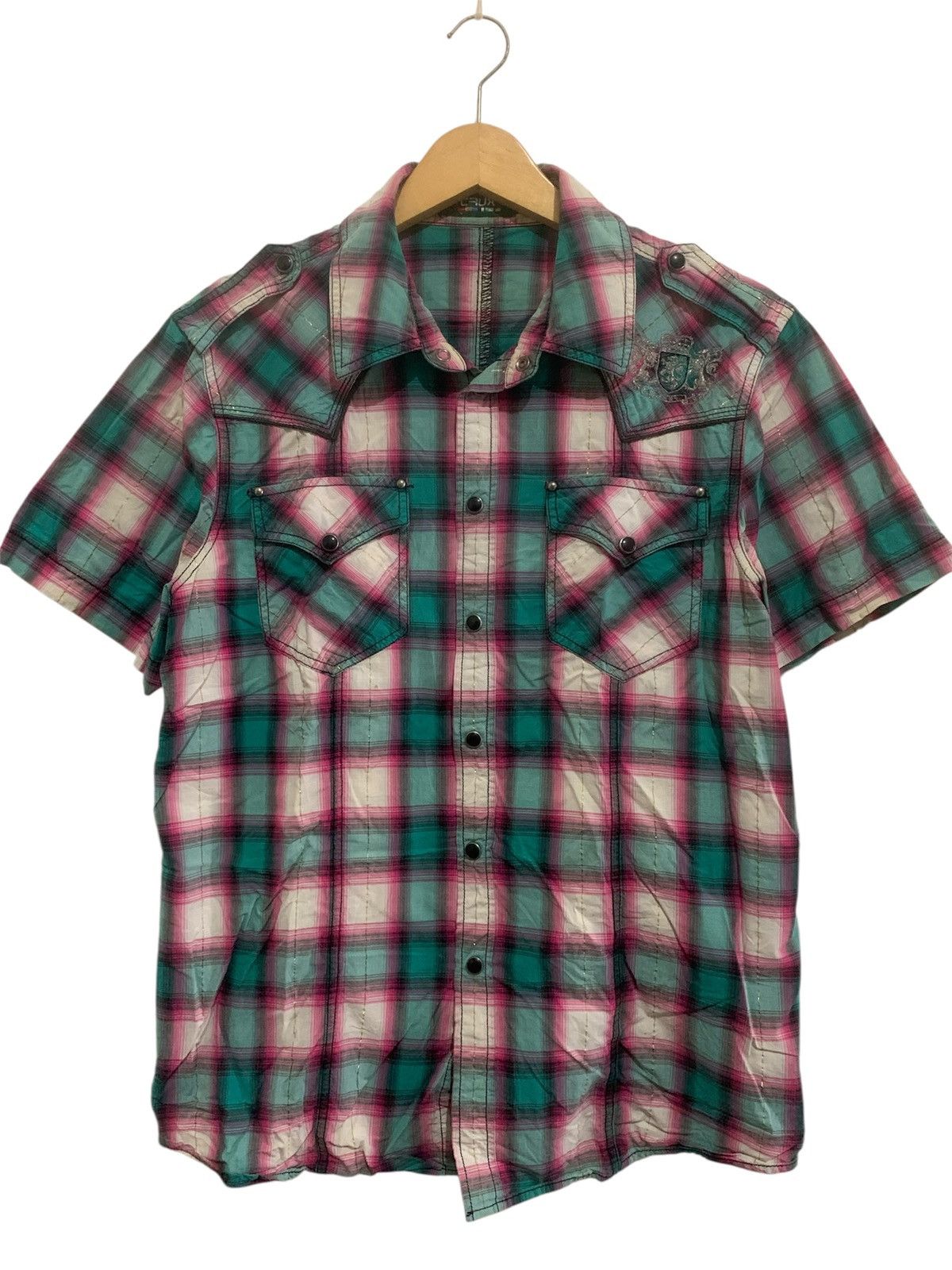 Japanese Brand Crux Button Shirt Size US M / EU 48-50 / 2 - 1 Thumbnail