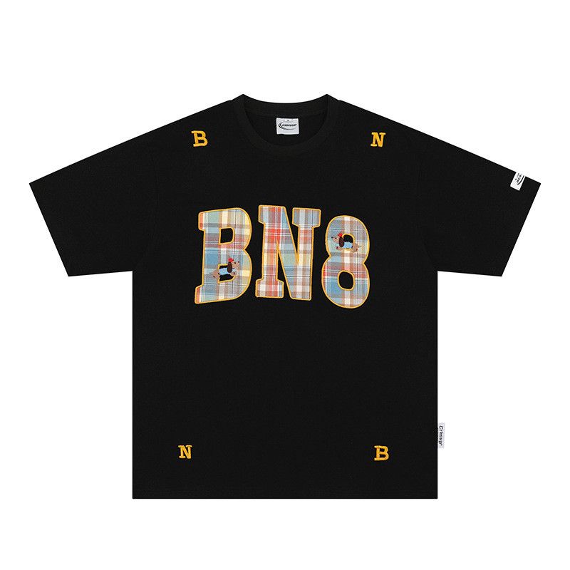Japanese Brand American Retro Puppy Letter Embroidery Loose T-Shirt Size US M / EU 48-50 / 2 - 1 Thumbnail