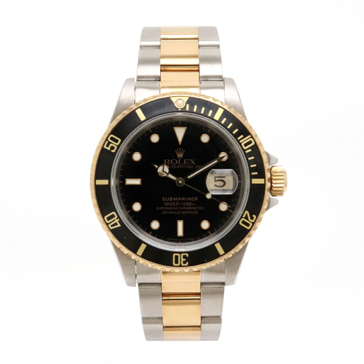 Rolex Rolex Submariner Date 16613LN Automatic Watch Metal