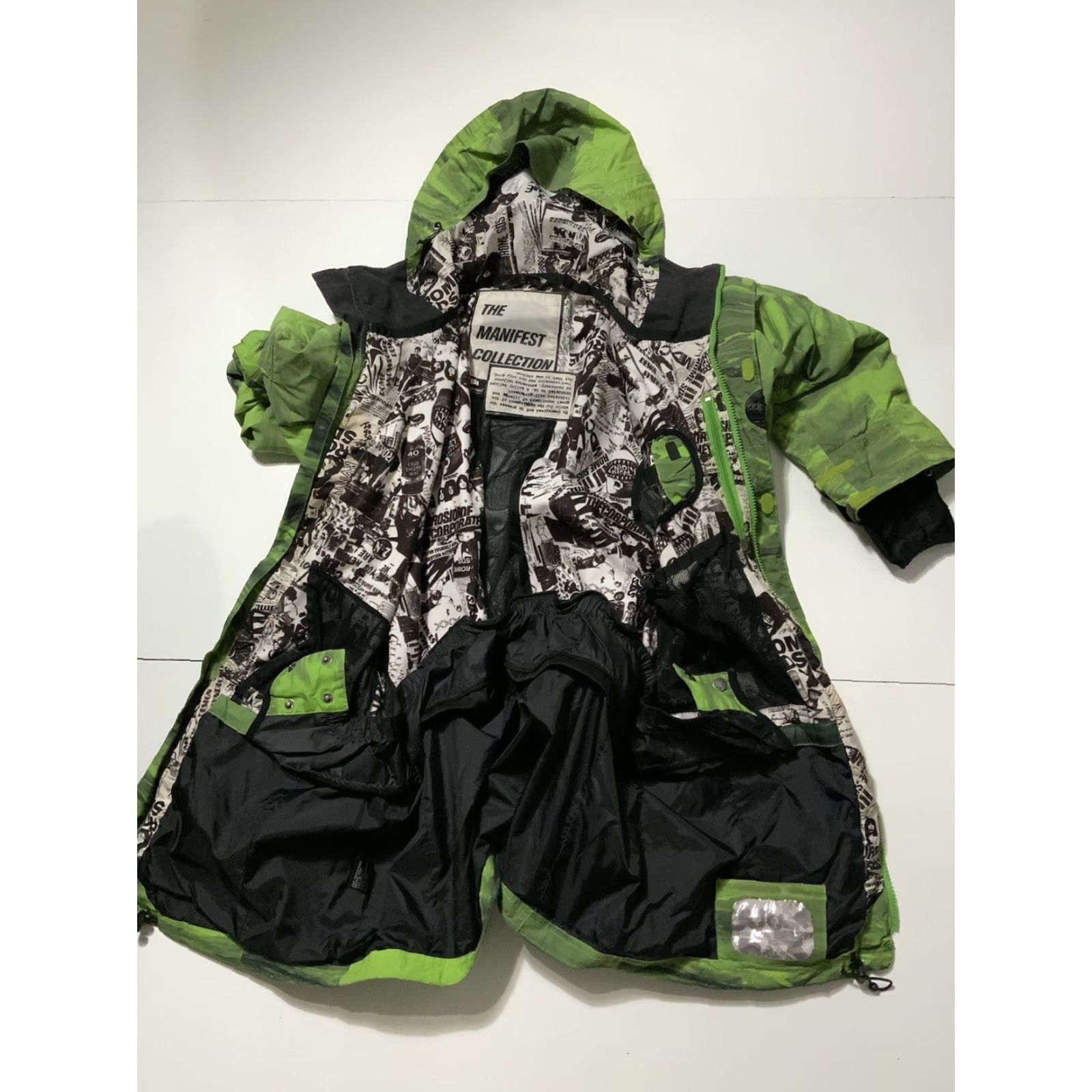 destin VINTAGE Rome SDS The Manifest Destiny Softshell Fibretronic Ski Jacket Sz. M Men Green Ski Snowboarding Jacket Size US M / EU 48-50 / 2 - 3 Thumbnail