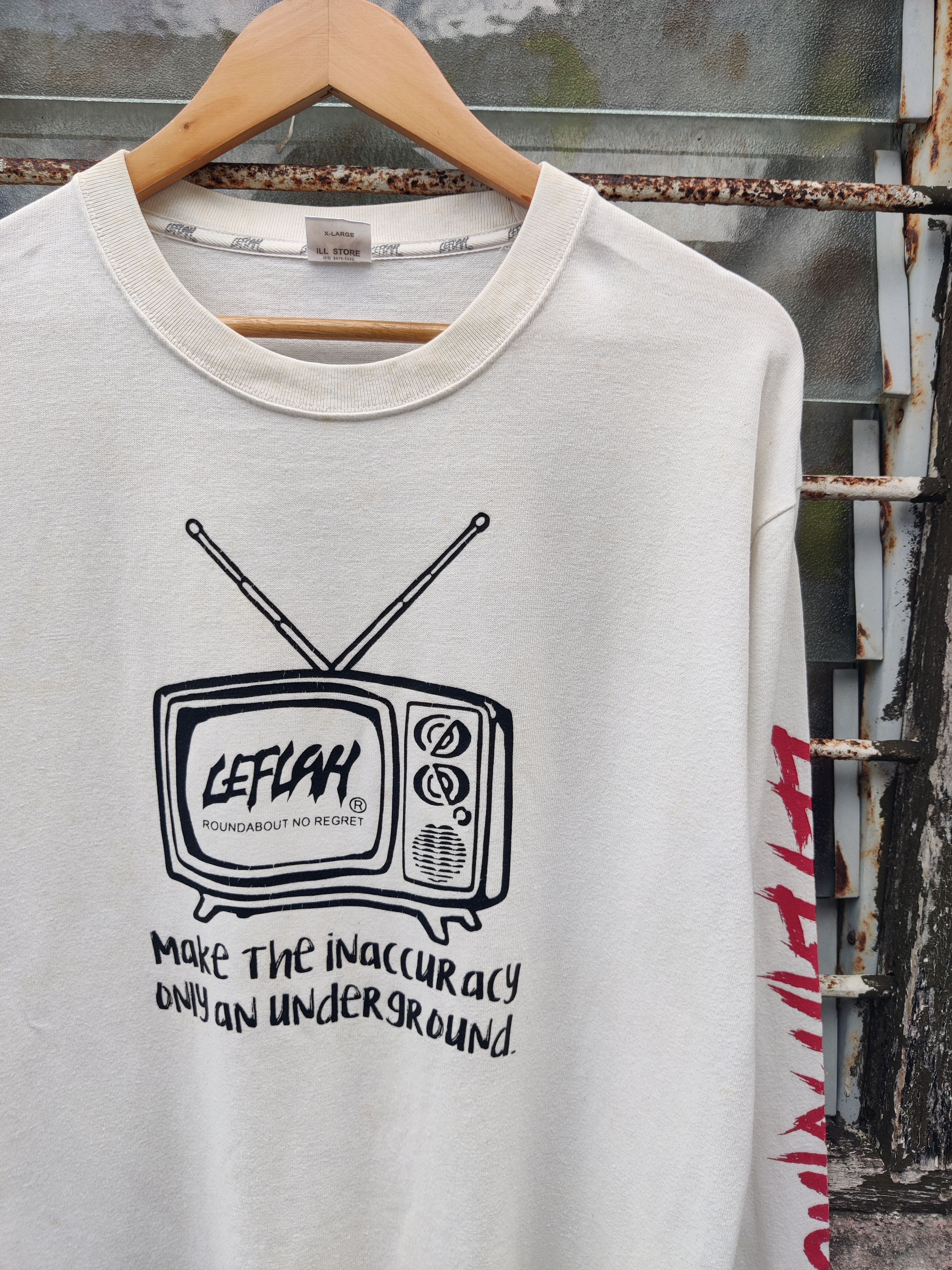Japanese Brand Vintage archival Leflah Japanese Skate Promo Shirt Size US L / EU 52-54 / 3 - 3 Thumbnail