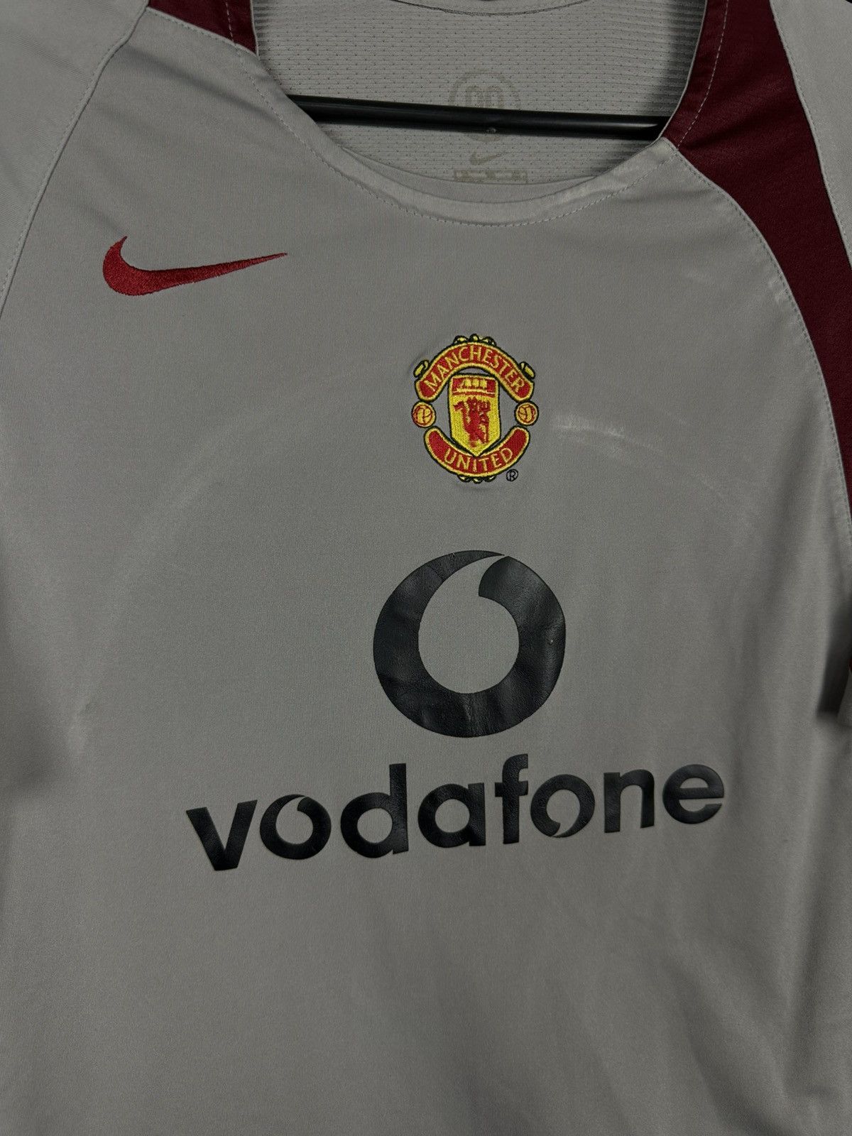 Nike MANCHESTER UNITED 2005/06 FOOTBALL SHIRT SOCCER JERSEY NIKE Size US S / EU 44-46 / 1 - 2 Thumbnail