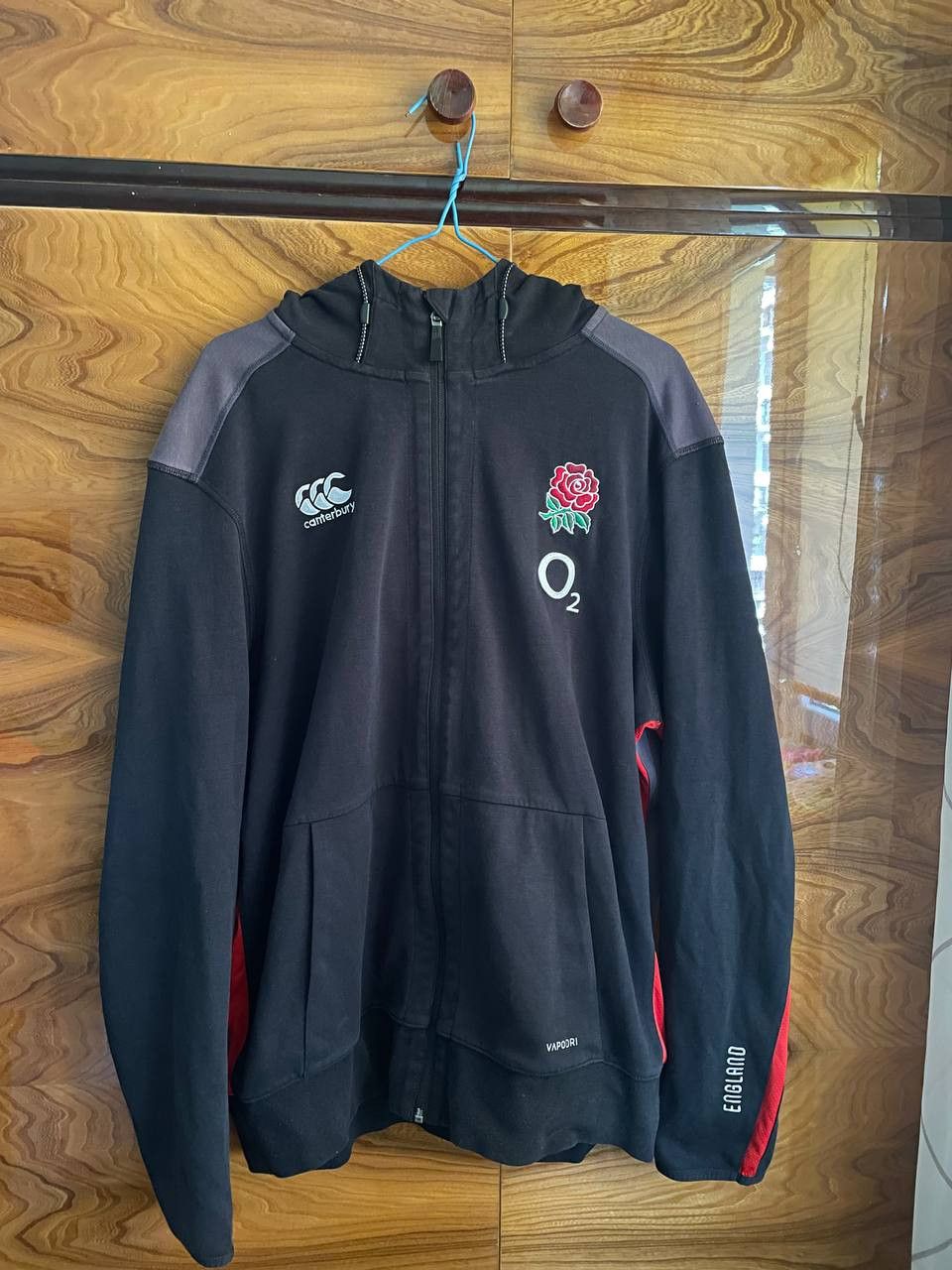Canterbury of New Zealand × Vintage Canterbury O2 Black Tech Zipup Hoodie Size US XL / EU 56 / 4 - 1 Thumbnail