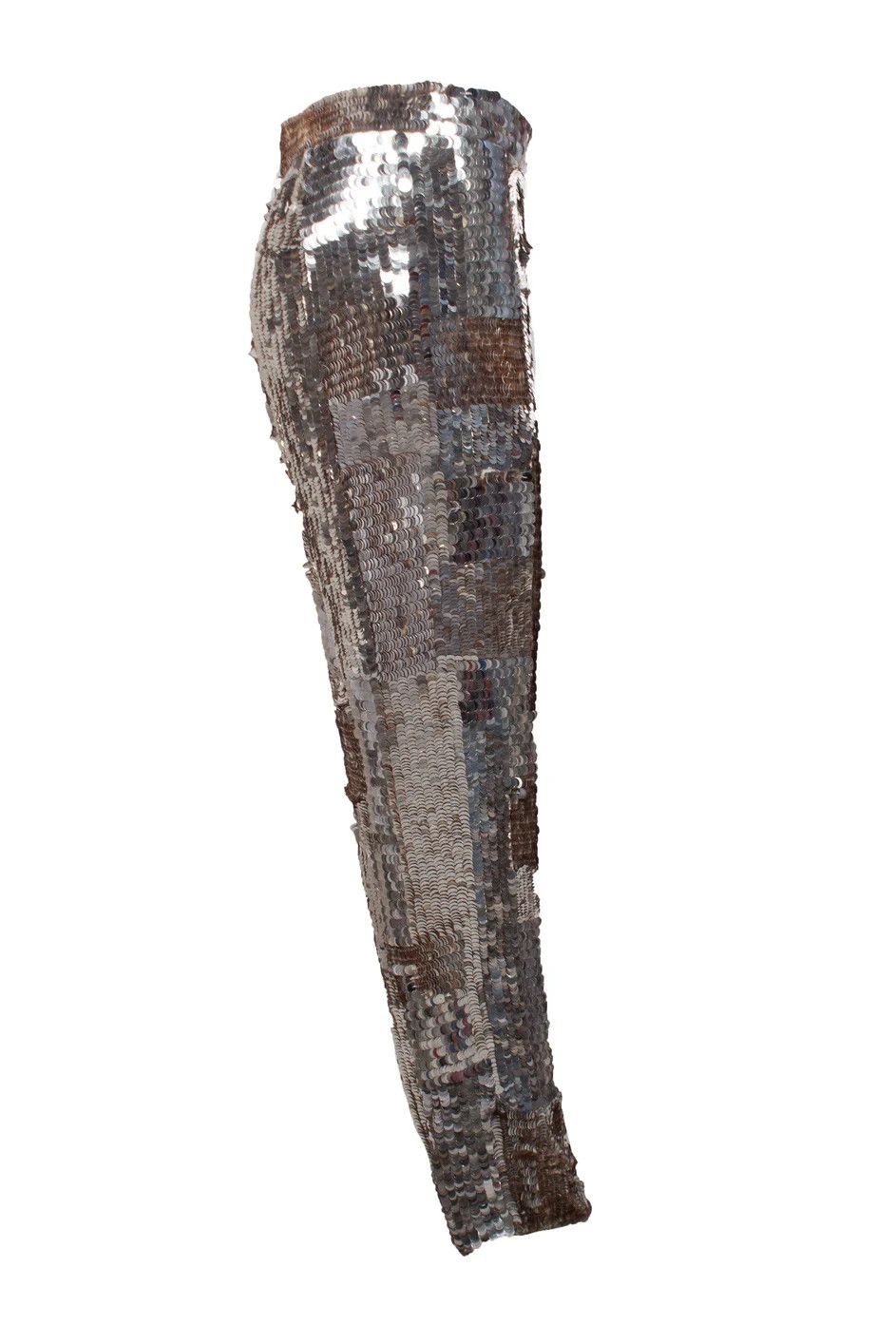 Chloe o1y0825 Sweatpant in Silver/Brown Size 28" / US 6 / IT 42 - 2 Thumbnail