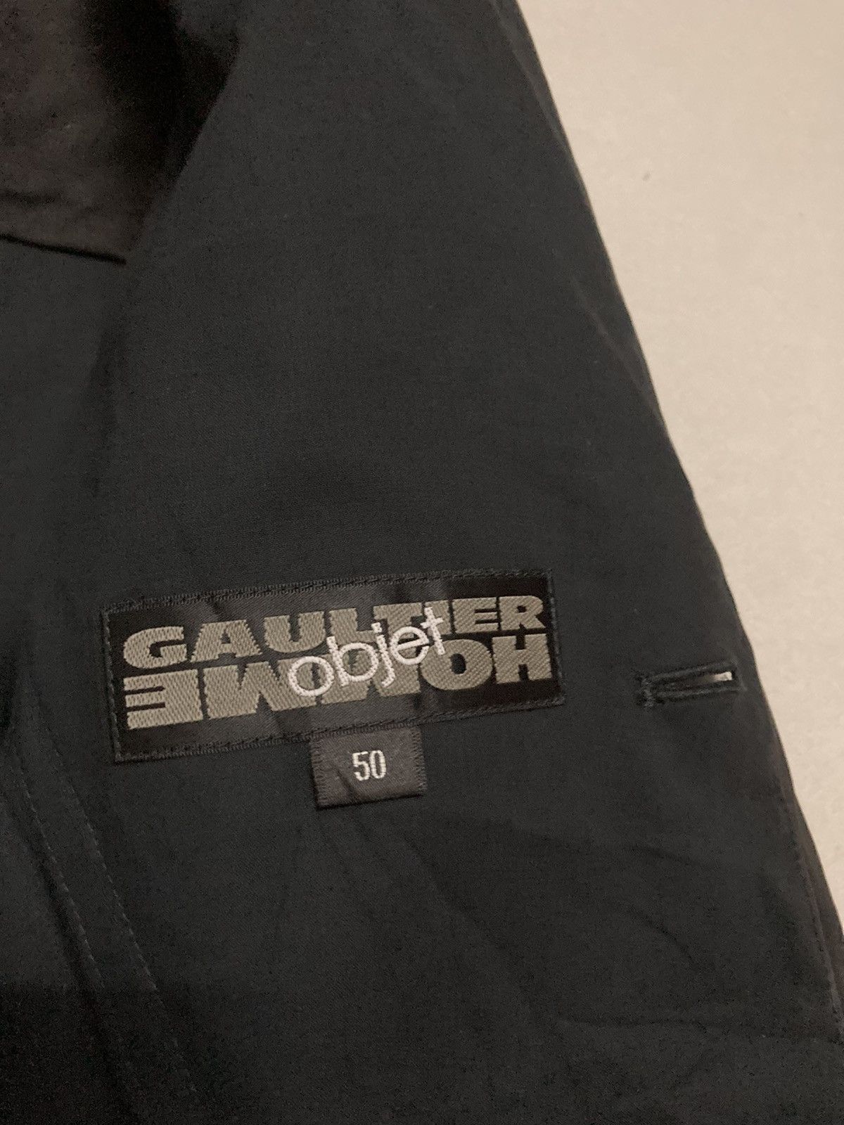 Gaultier Homme Objet Vintage Gaultier Homme Objet Blazer Jacket Size 50R - 18 Thumbnail