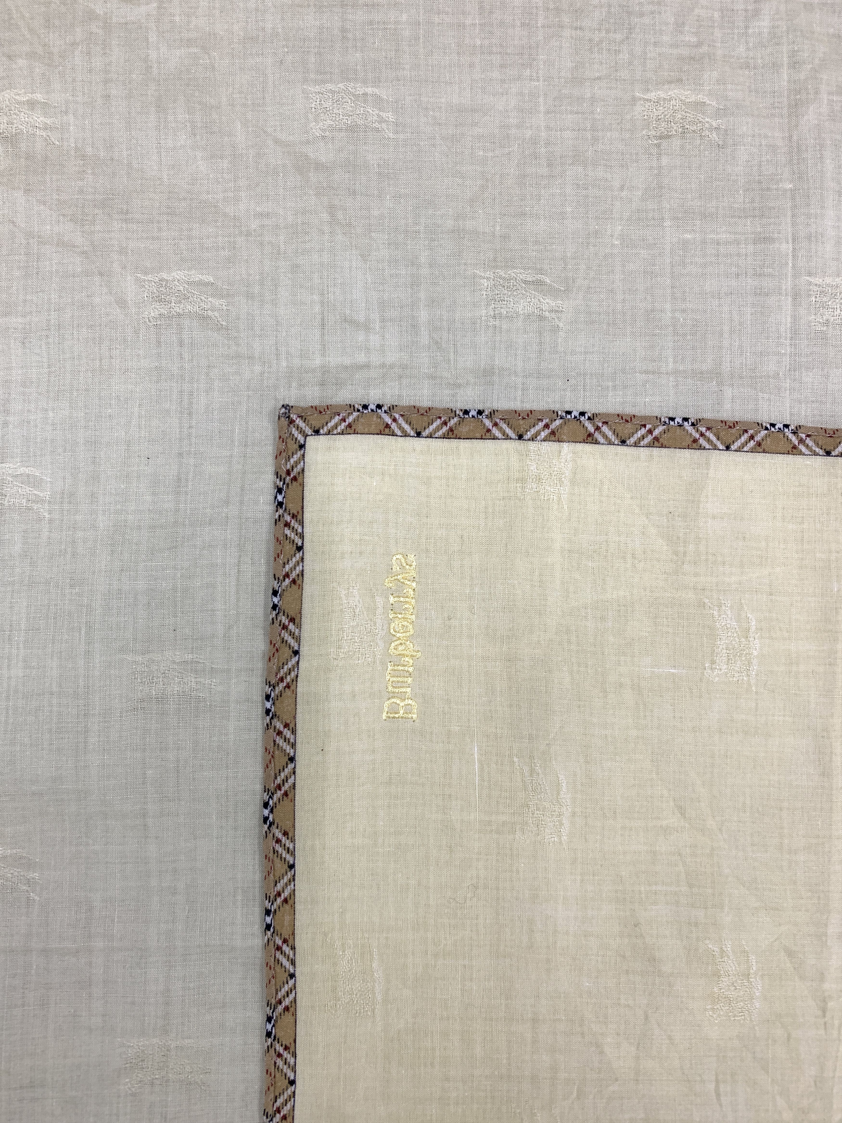 Burberry × Vintage Vintage Burberrys Neckerchief/ Handkerchief - HKA954 Size ONE SIZE - 10 Thumbnail