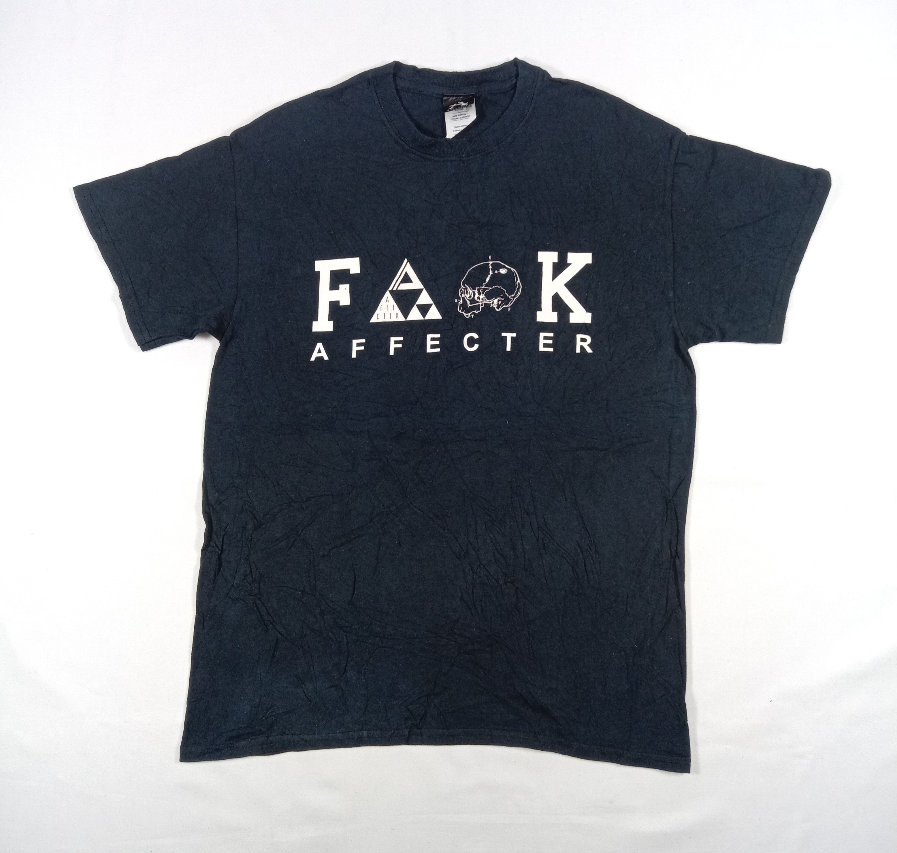 Japanese Brand Vintage Affecter Skull T Shirt Size US M / EU 48-50 / 2 - 1 Thumbnail