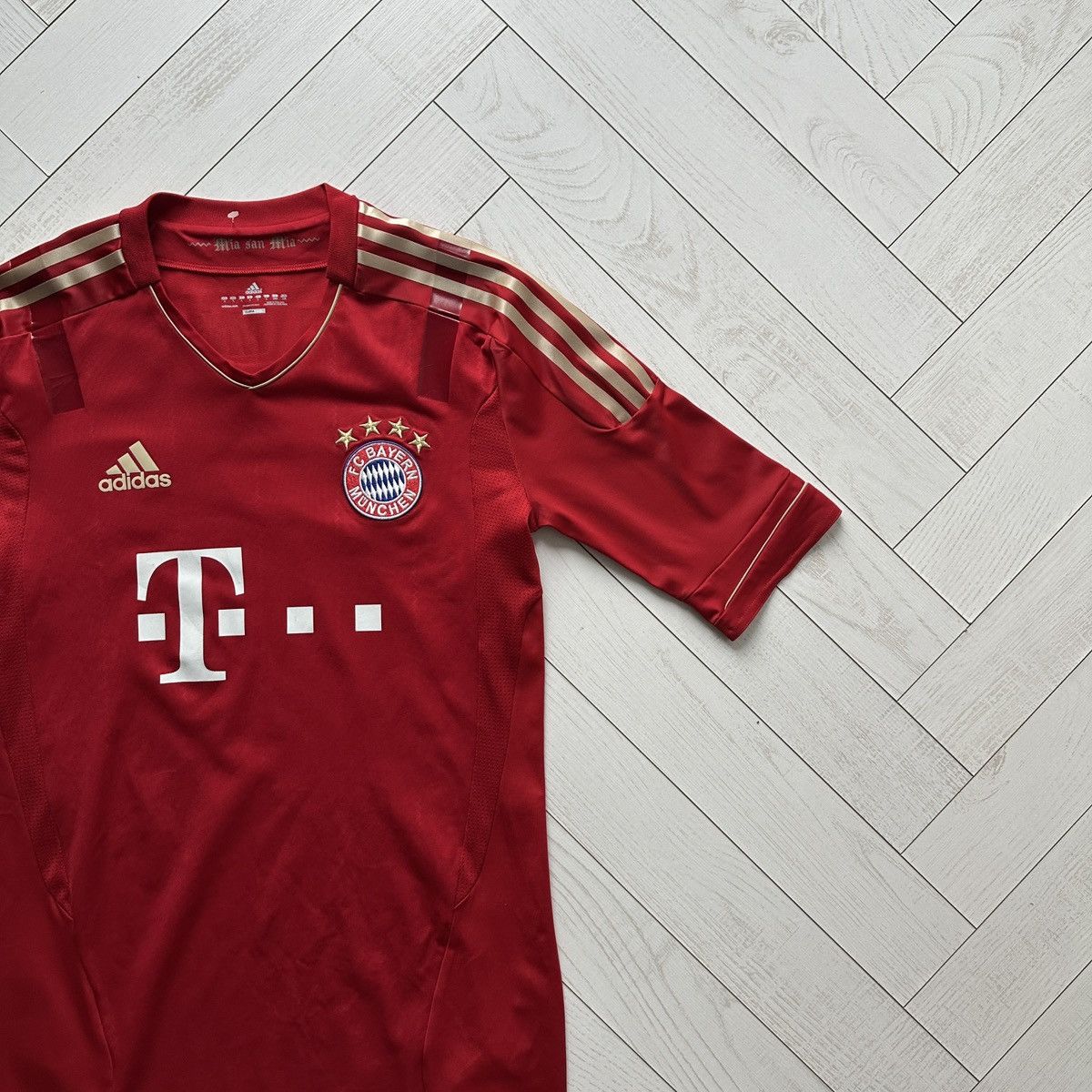 Adidas Bayern Munchen 11/12 Player Issue Techfit jersey Adidas rare Size US L / EU 52-54 / 3 - 3 Thumbnail