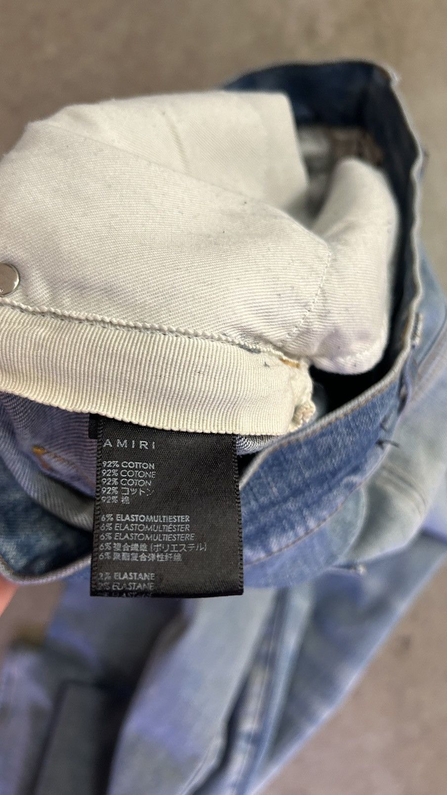 Amiri CAMO BONE AMIRI JEANS Size US 34 / EU 50 - 7 Thumbnail