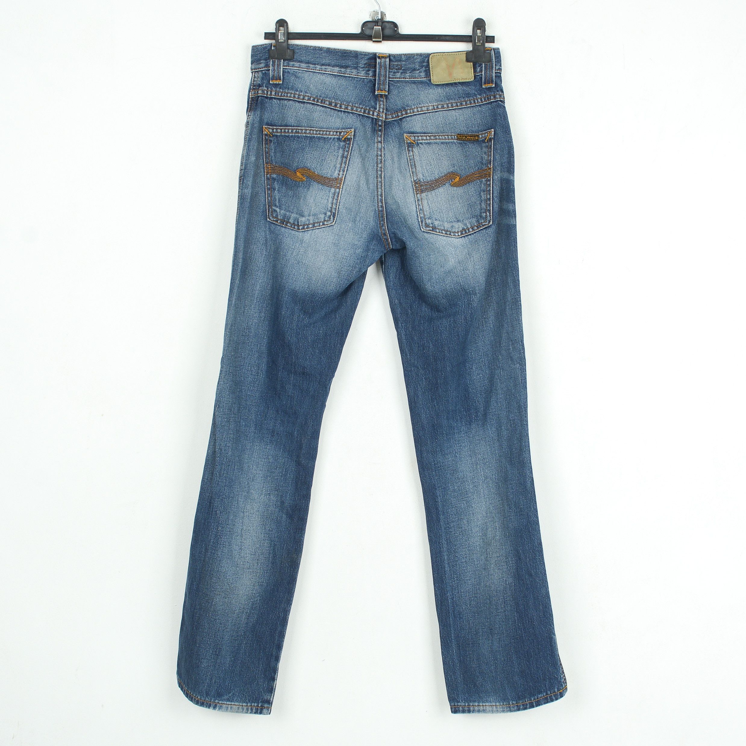 Nudie Jeans Slim Jim W30 L32 Straight Leg Denim Pants Trousers Size US 30 / EU 46 - 3 Thumbnail