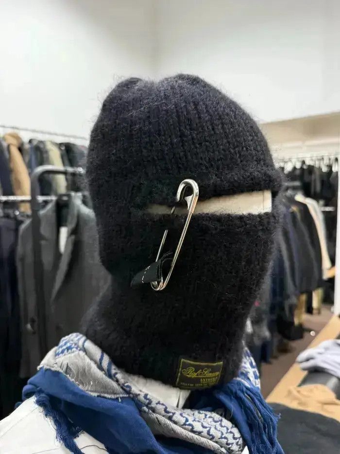 Raf Simons Raf Simons Raf Simons 22AW Knitwear Mask Hat-2506 Size ONE SIZE - 1 Thumbnail