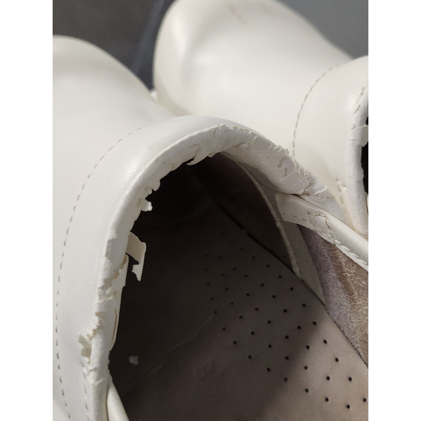 Other Sanita Prof. Patent Leather White Clog 40 US 9.5 Nurse Size US 10 / IT 40 - 7 Thumbnail