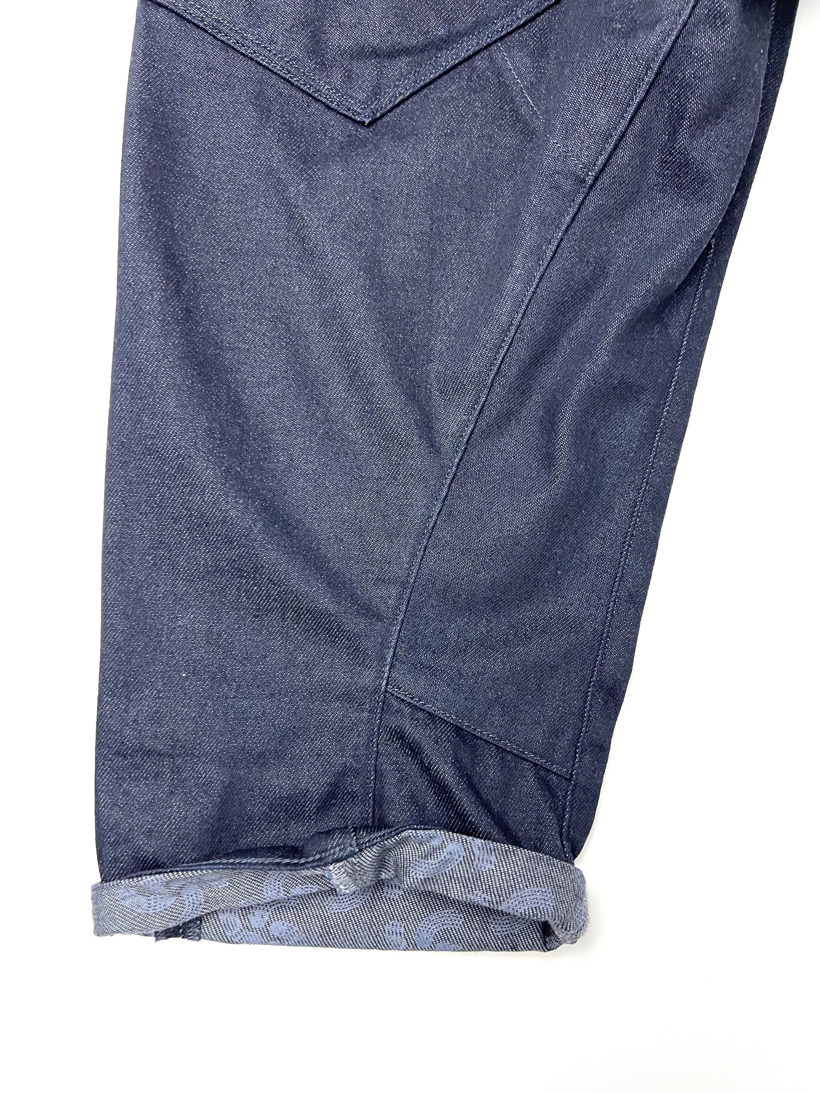 G-Star × Pharrell NEW, G-STAR ORIGINALS RAW LOW CROTCH DENIM SHORTS Size US 30 / EU 46 - 15 Thumbnail