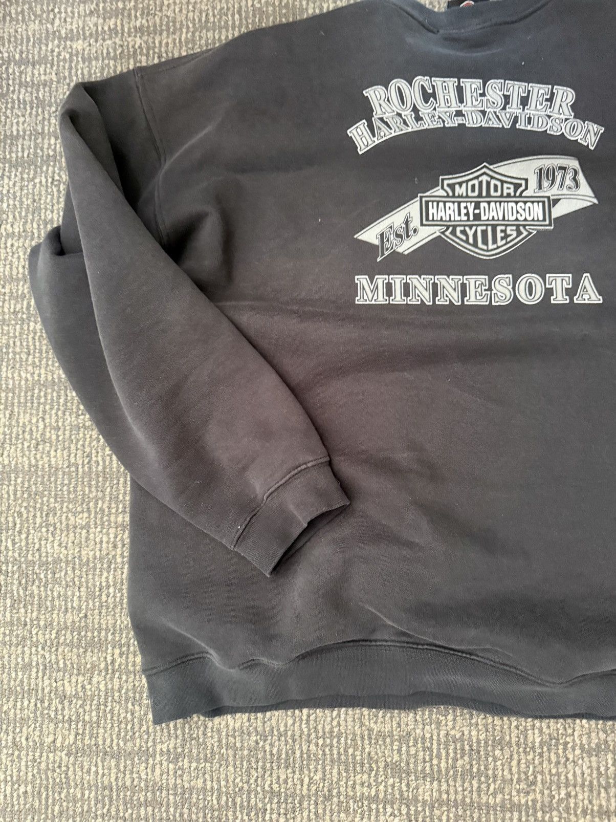 Harley Davidson Harley Davidson Vintage Crewneck Size US L / EU 52-54 / 3 - 8 Thumbnail