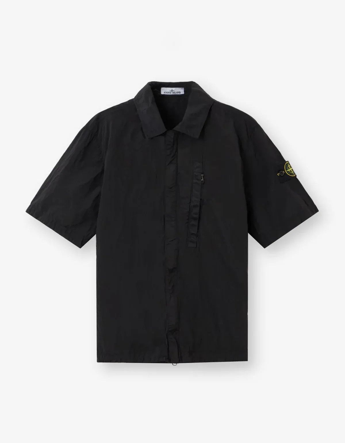 Stone Island Stone Island Black Nylon Metal Shirt Size US M / EU 48-50 / 2 - 1 Thumbnail