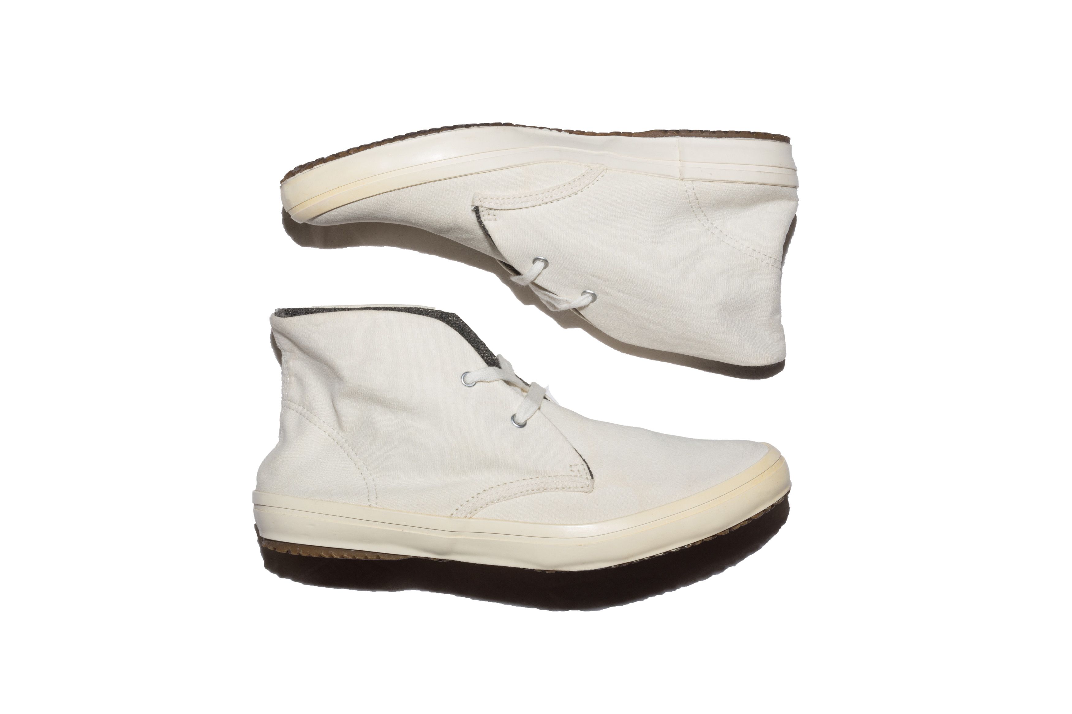 Issey Miyake ANKLE CHUKKA CANVAS LACE UP BOOTS Size US 5 / IT 35 - 9 Thumbnail