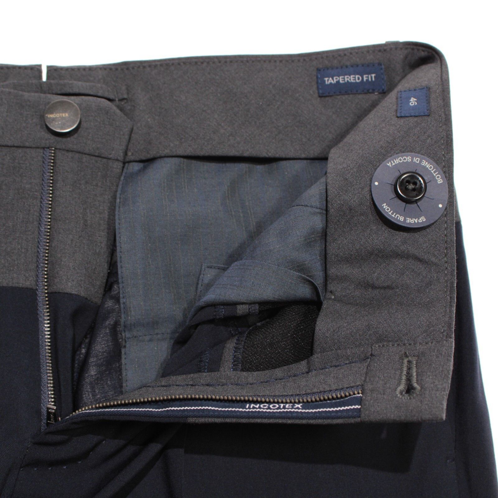 Incotex INCOTEX New with tags Dress Pants Size 30 US In Blue Size US 30 / EU 46 - 4 Thumbnail