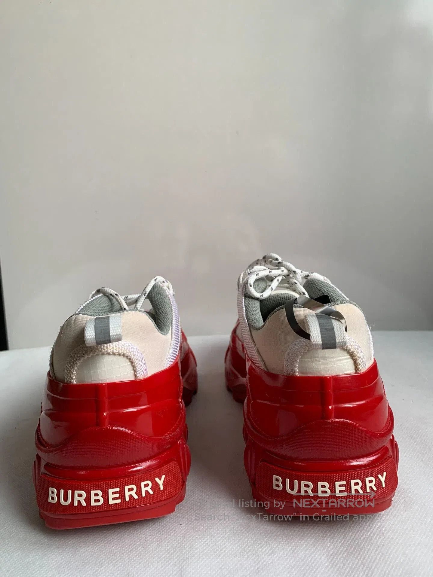 Burberry Burberry Arthur Red Dad Shoes. Size US 5 / IT 35 - 4 Thumbnail