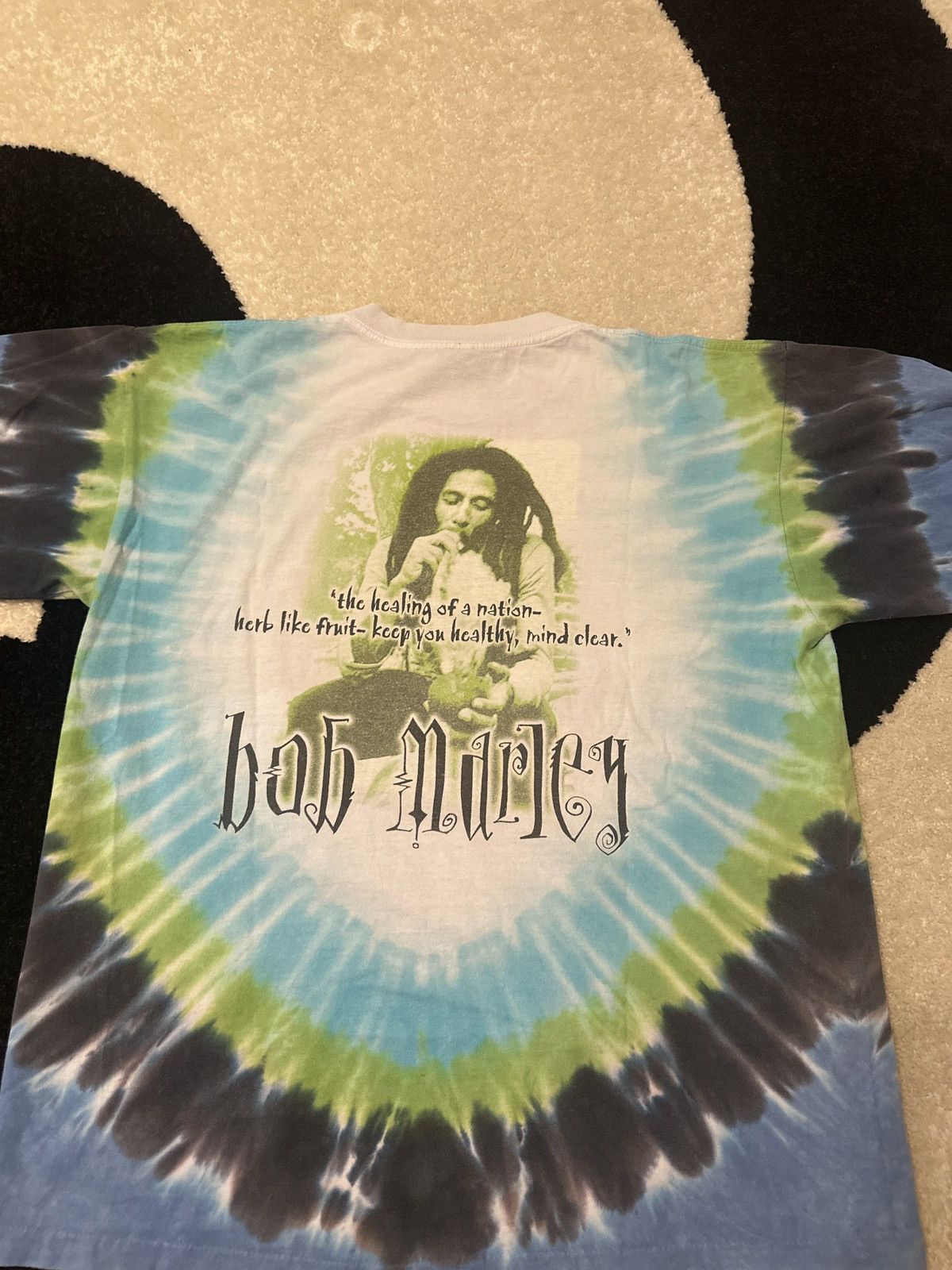 Vintage Vintage Bob Marley Size US XL / EU 56 / 4 - 4 Thumbnail