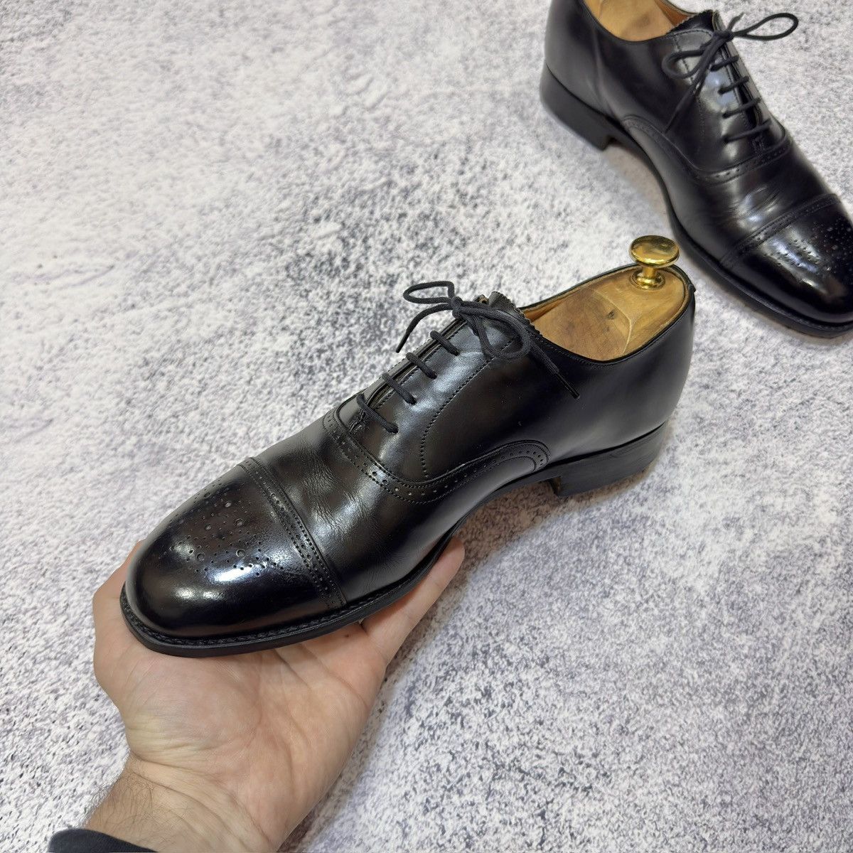 Other K-Shoes England Vintage Oxfords Brogues US8 UK7 EU41 26cm Size US 8 / EU 41 - 5 Thumbnail