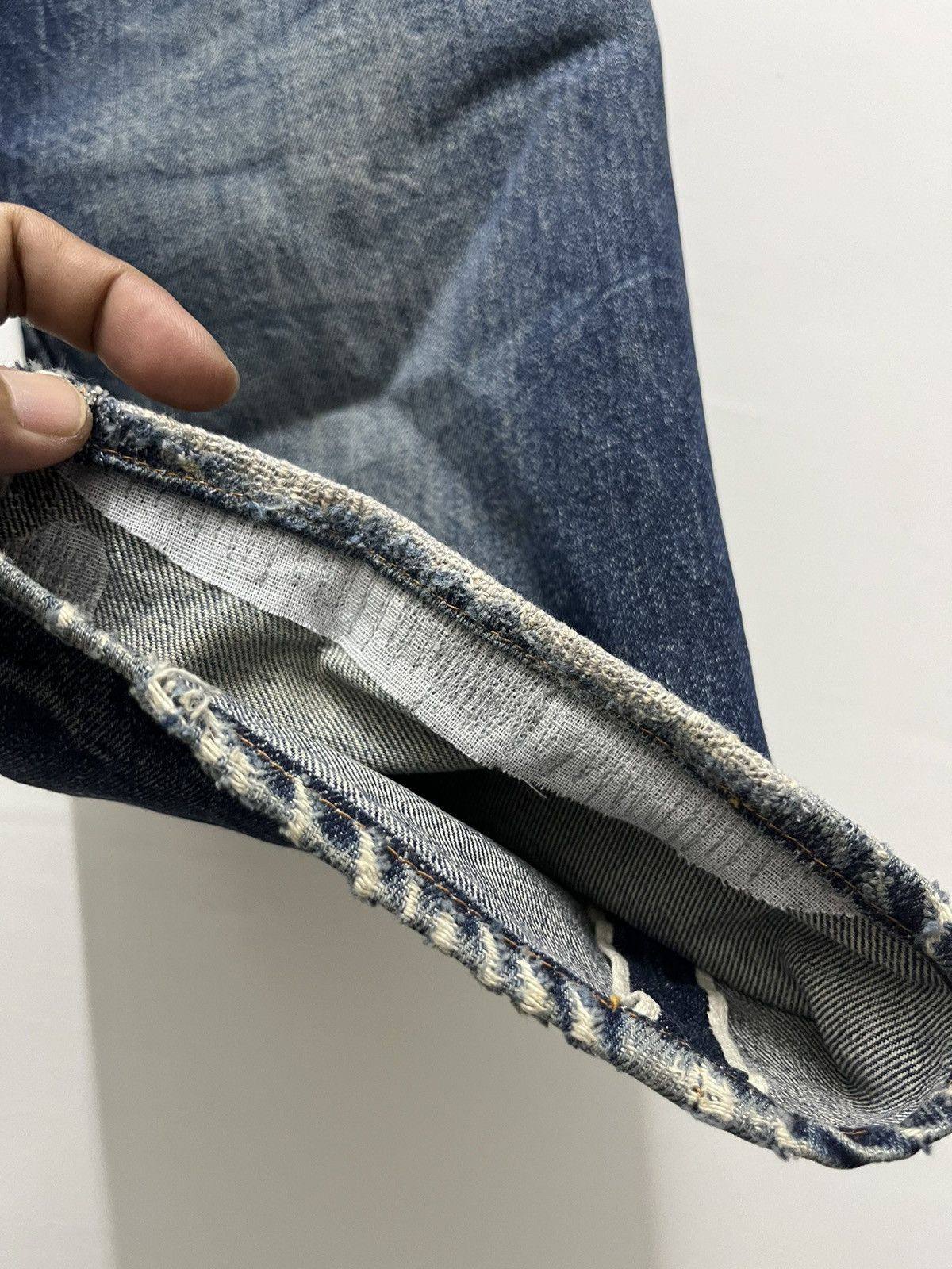 Levi's Vintage Levis 501 XX Big E Selvedge Repaired Denim W30 Size US 30 / EU 46 - 17 Thumbnail