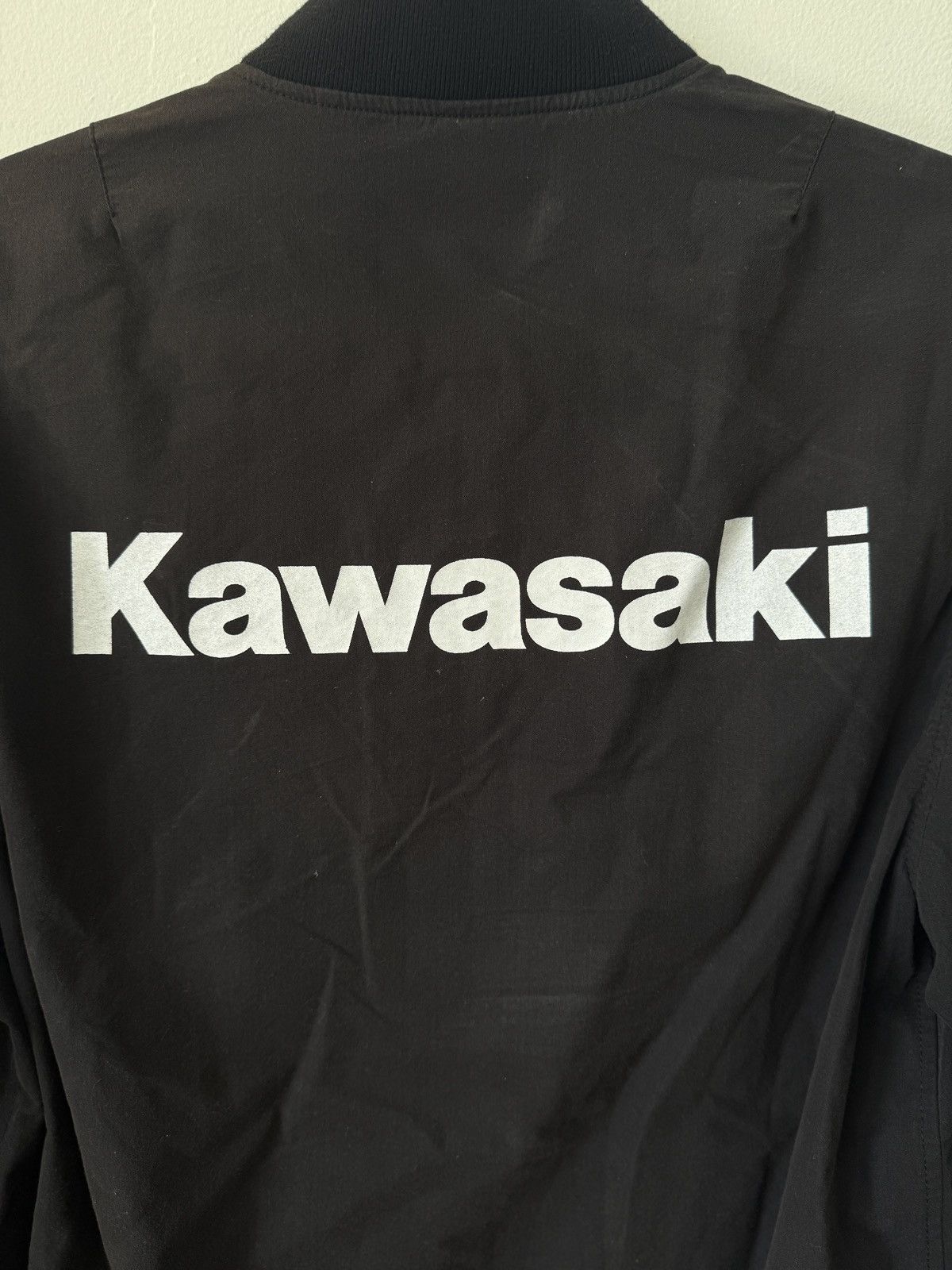 Vintage Vintage Kawasaki Moto Bomber Jacket Size US M / EU 48-50 / 2 - 4 Thumbnail