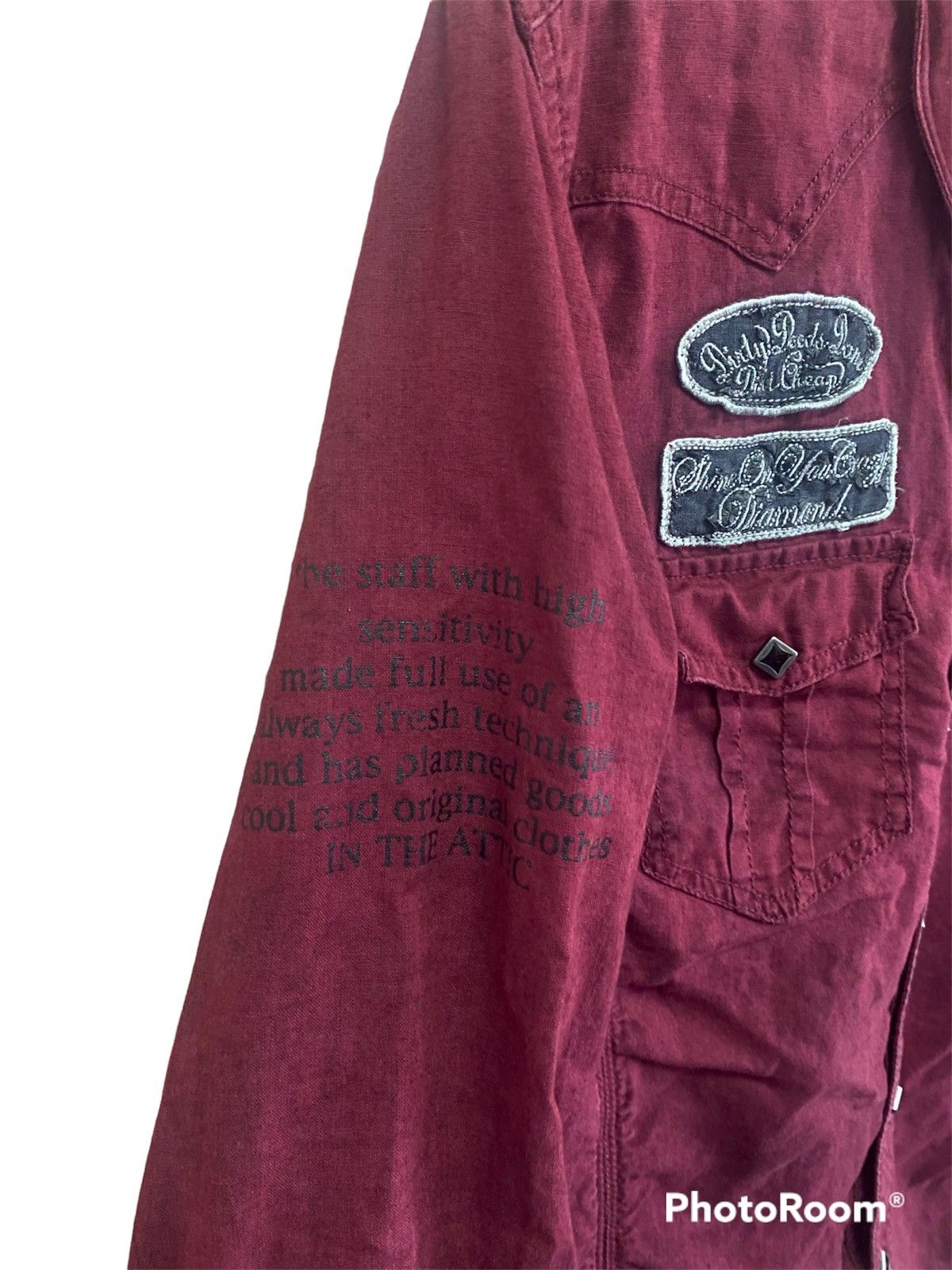 In The Attic × Japanese Brand × Seditionaries Japanese In the Attic Shirt 🔥 Size US M / EU 48-50 / 2 - 4 Thumbnail