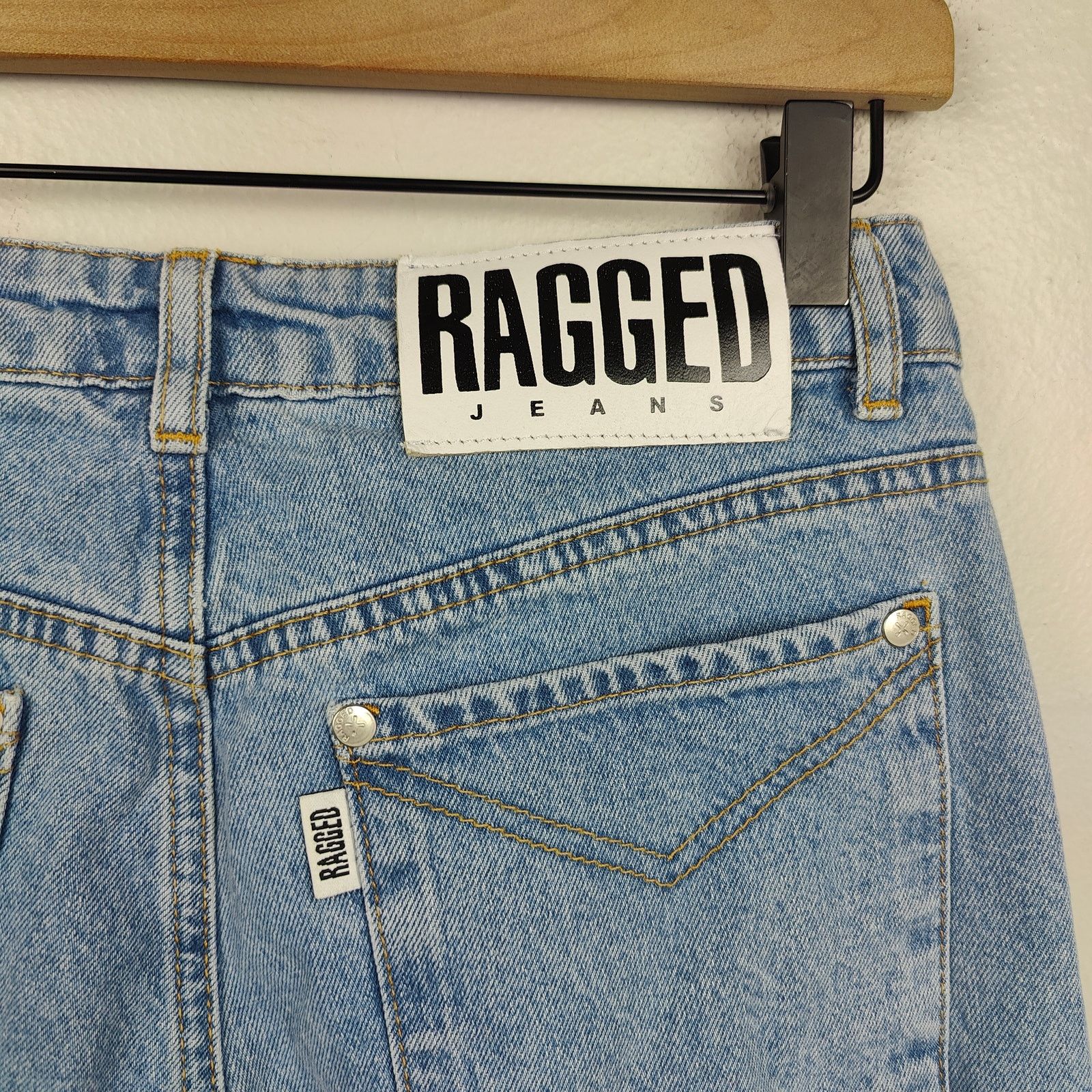 Other Ragged Priest Butt Cut Jeans Womens 28 Straight Leg Size US 28 / EU 44 - 5 Thumbnail