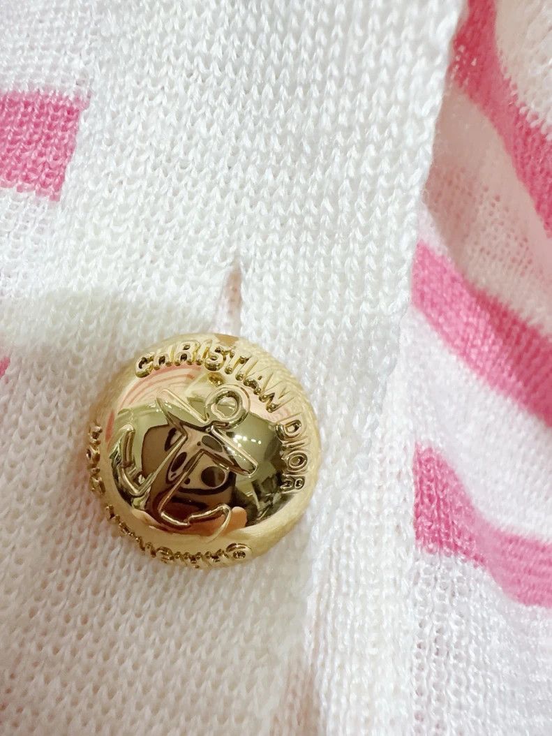 Dior Dior Gold-buttoned cardigan coat Size S / US 4 / IT 40 - 3 Thumbnail