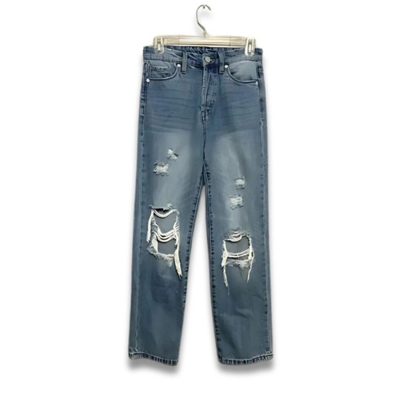Other Blank NYC The Baxter Straight Leg Jeans Distressed Womens 25 Size 25" / US 0 / IT 36 - 1 Thumbnail