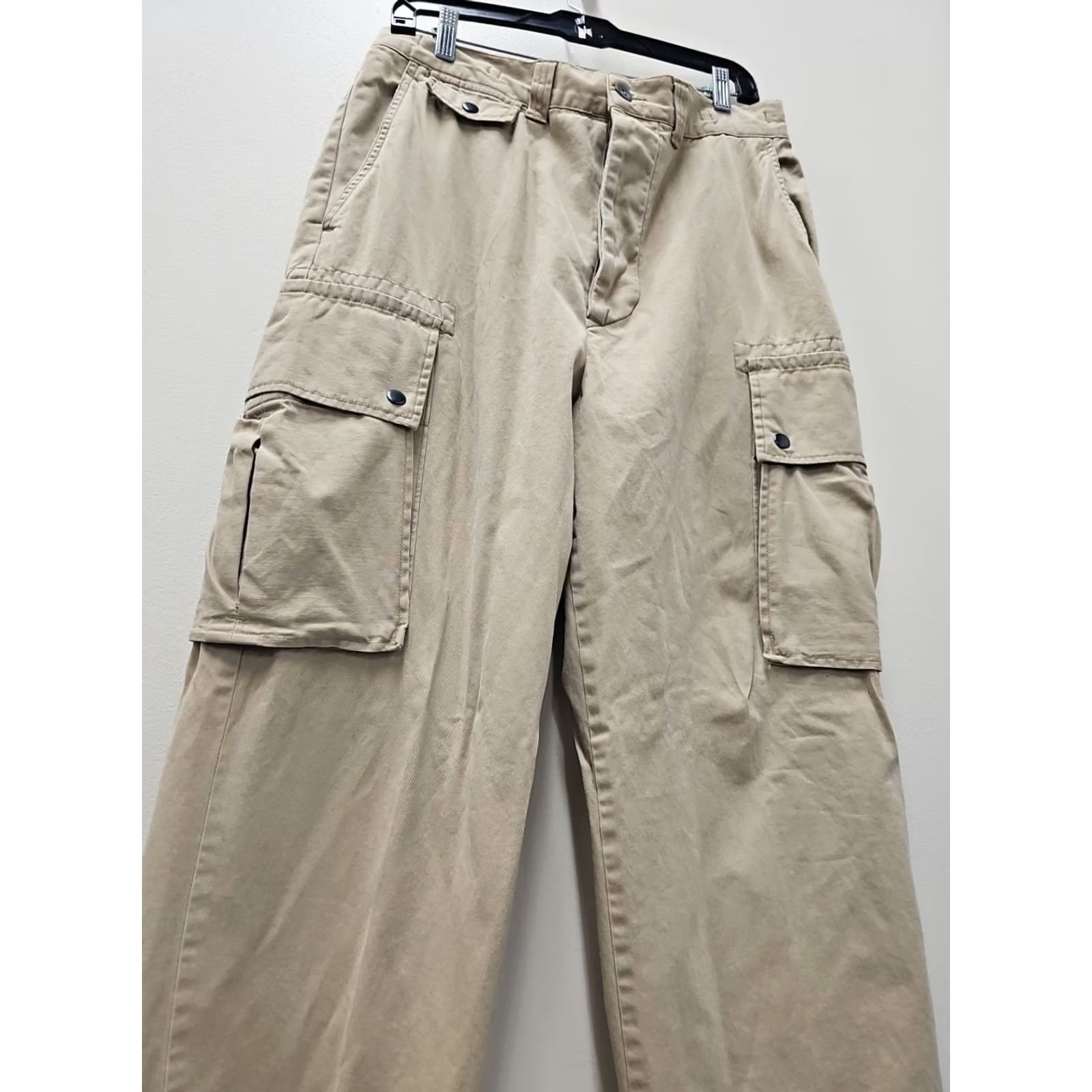 Polo Ralph Lauren VINTAGE Polo Ralph Lauren Briggs Fatigue Khaki Cargo Chino Pants 34x32 Deadstock New Size US S / EU 44-46 / 1 - 2 Thumbnail