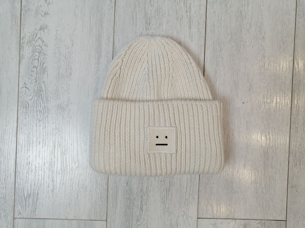Acne Studios Acne Studios LARGE FACE LOGO BEANIE Size ONE SIZE - 1 Thumbnail