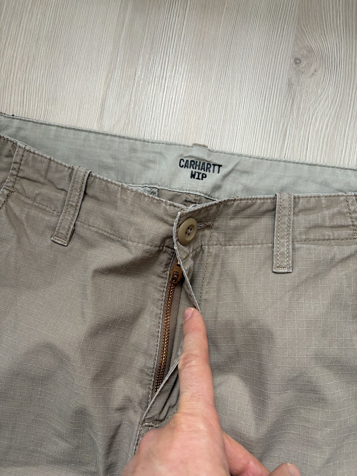 Carhartt Wip Carhartt WIP Cargo Ripstop Beige Aviation Pant Size US 29 - 6 Thumbnail