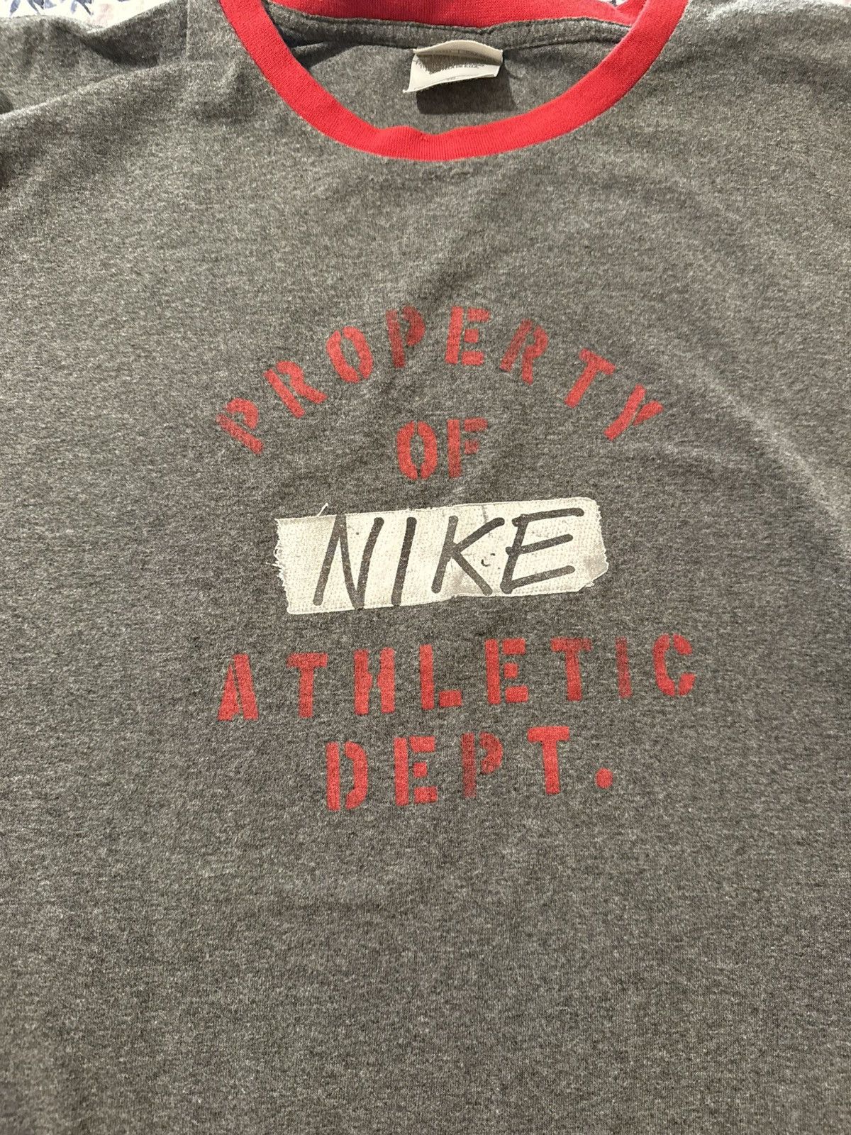 Nike Vintage Y2K Nike Athletic Tee - 1990s Size US XL / EU 56 / 4 - 3 Thumbnail