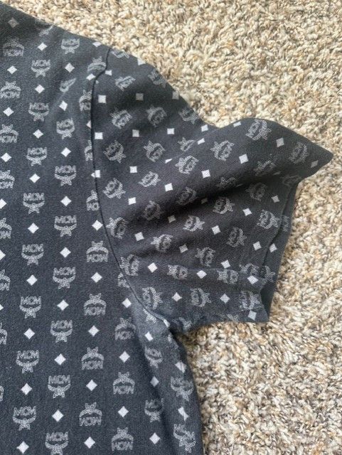 MCM MCM Visetos Print T-shirt (Black) Size US XL / EU 56 / 4 - 3 Thumbnail