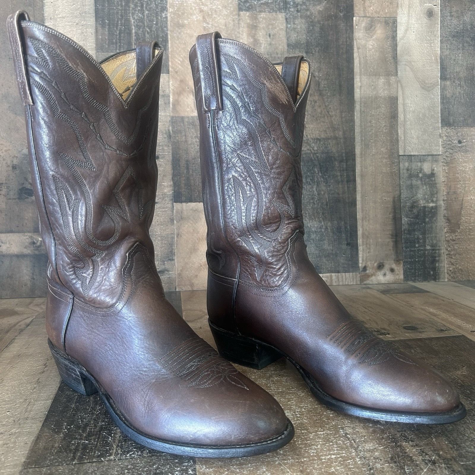 Lucchese Lucchese 2000 Vintage T3099R4 Cowboy Boots Mens 10.5 EE Size US 10.5 / EU 43-44 - 2 Thumbnail