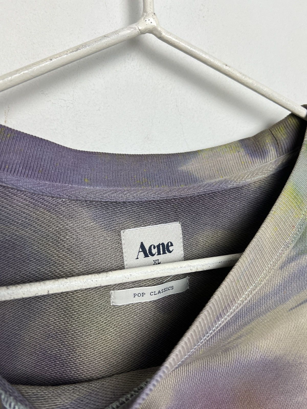 Acne Studios acne y2k custom tie dye sweatshirt Size US XL / EU 56 / 4 - 8 Thumbnail