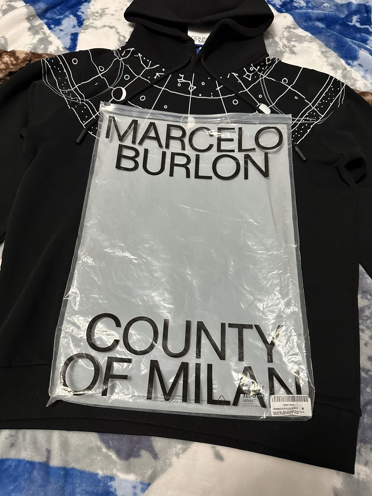 Marcelo Burlon MARCELO BURLON ASTRO HOODIE. Size US M / EU 48-50 / 2 - 7 Thumbnail