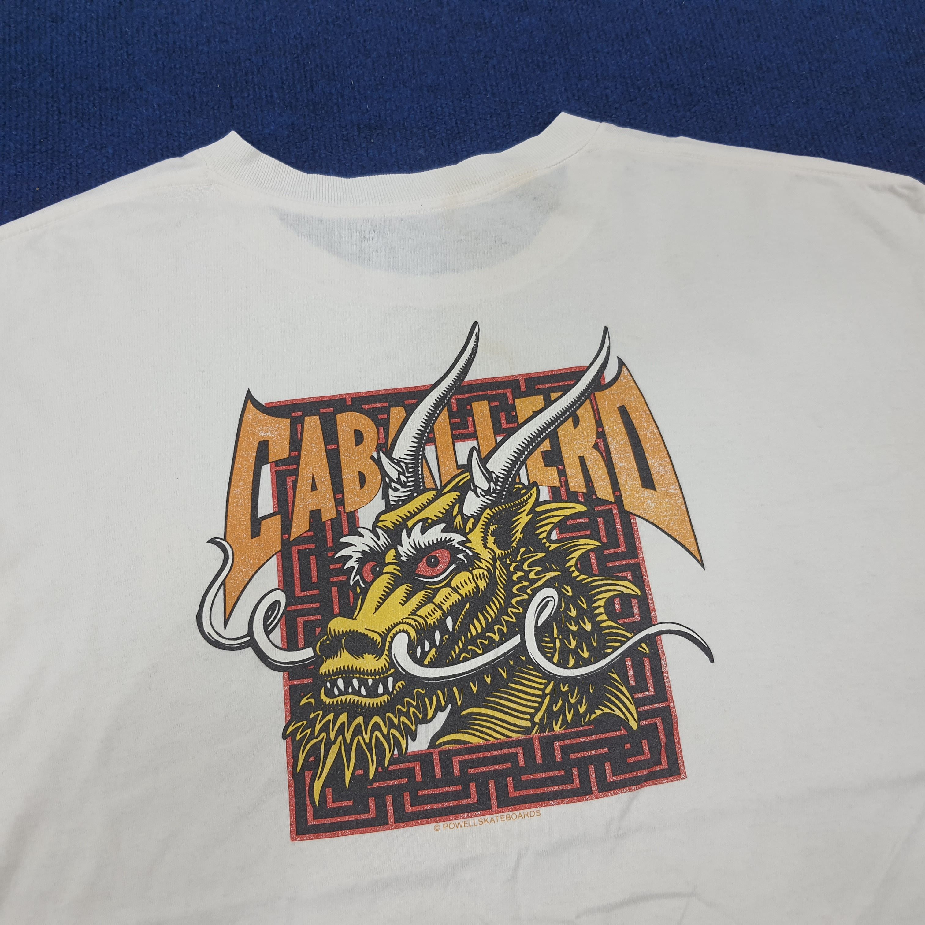 Vintage Vintage Powell Peralta Skateboards Streetwear Tshirt Size US XL / EU 56 / 4 - 2 Thumbnail