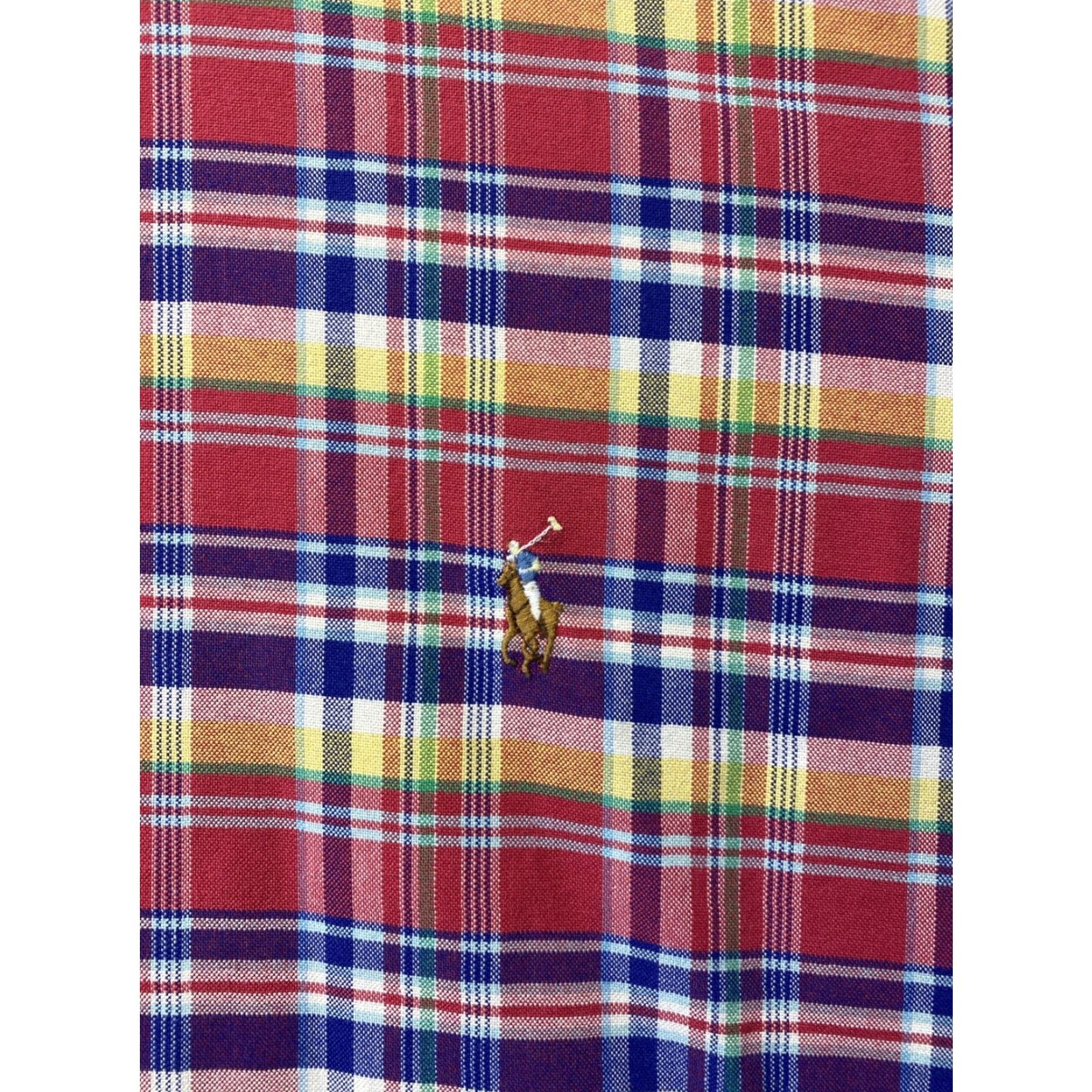 Ralph Lauren RALPH LAUREN Button Down Shirt Mens XXLT Plaid Classic Long Sleeve Multi- 161-19 Size US XXL / EU 58 / 5 - 4 Thumbnail