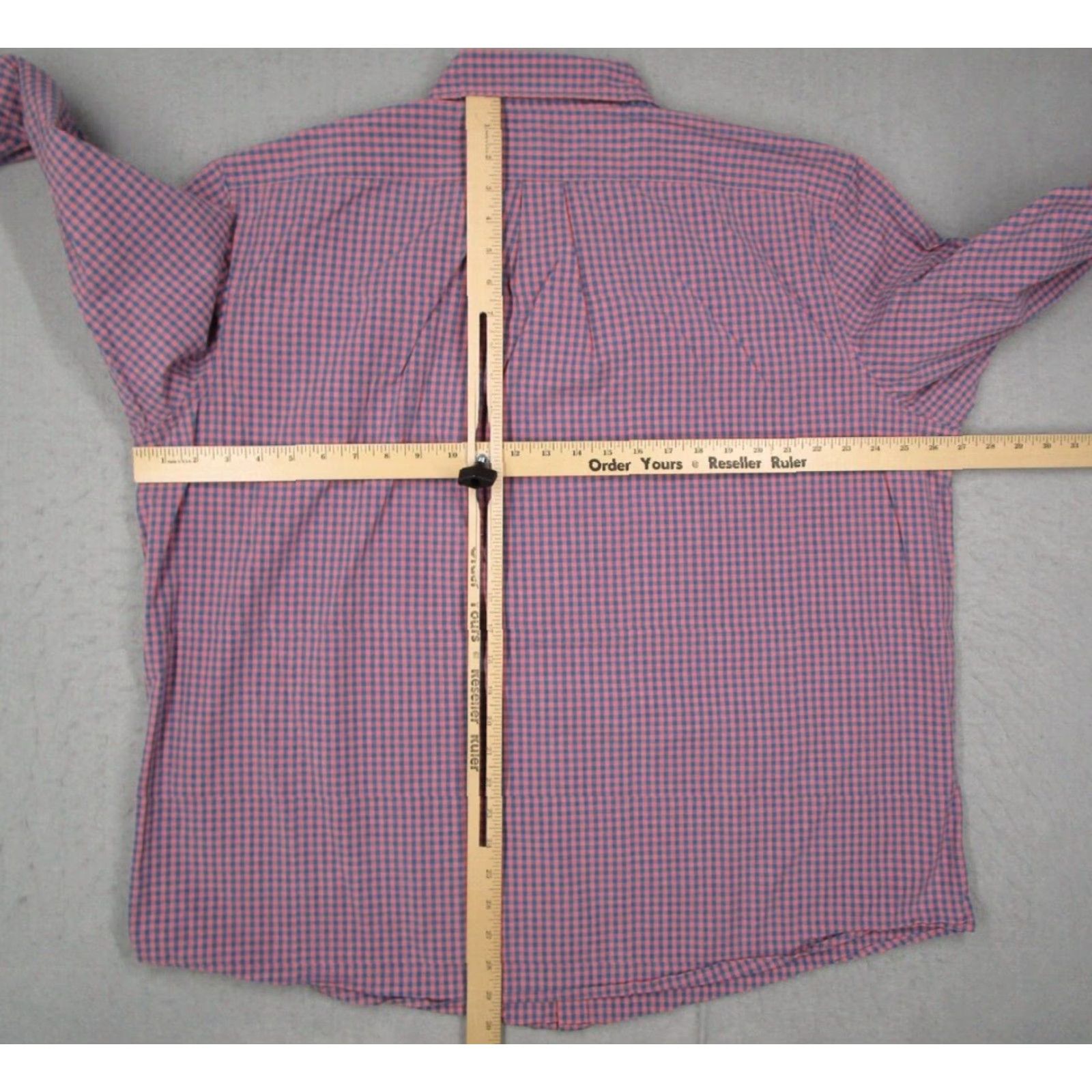 Vineyard Vines VINEYARD VINES Tucker Shirt Mens 2XL XXL Slim Fit Pink Check Button Up Whale Shirt Mens Slim Fit Pink Check Long Sleeve Button-Down Men Size US XXL / EU 58 / 5 - 4 Thumbnail