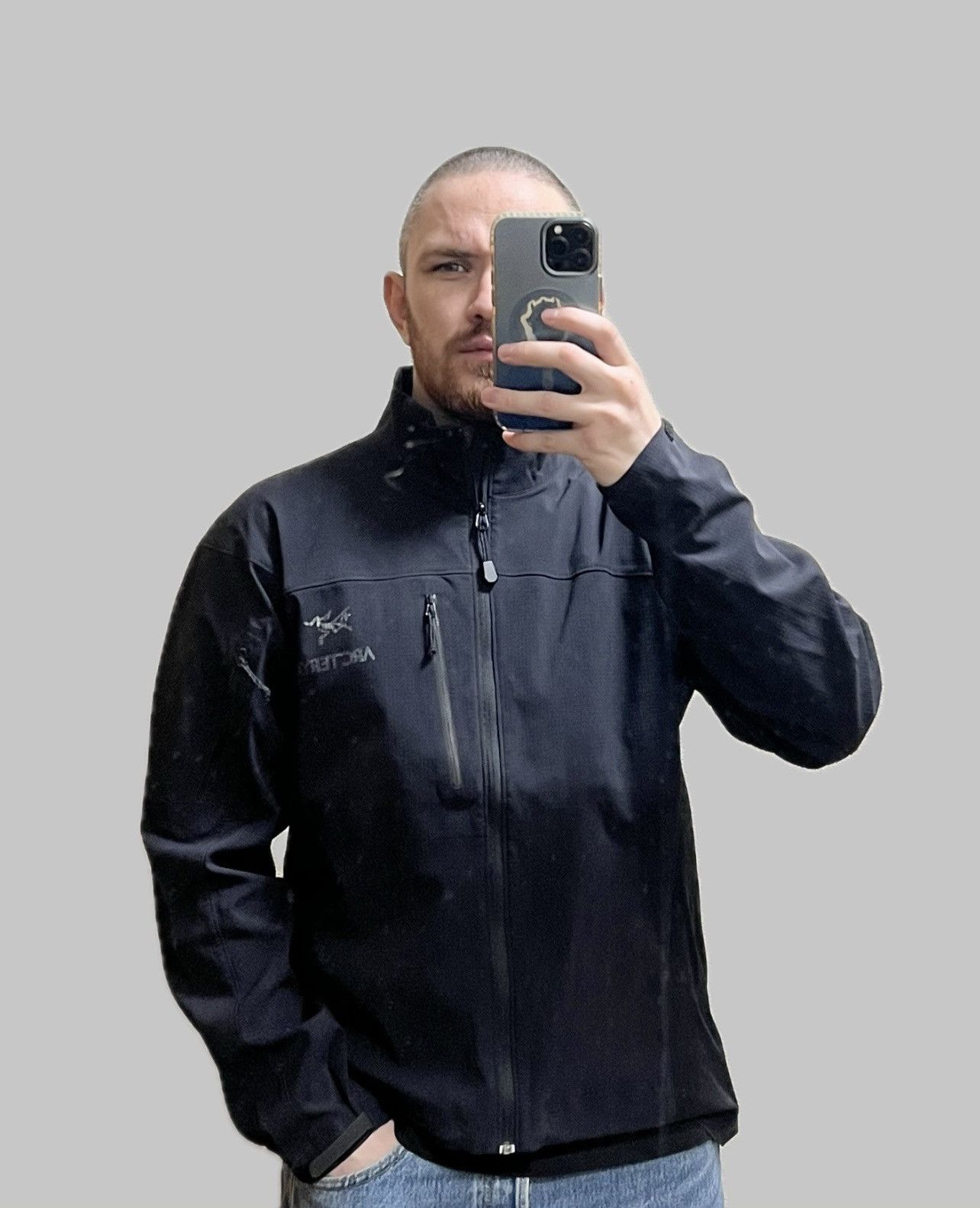 Arc'teryx Arc'Teryx light jacket black nylon rare vintage men’s size L Size US L / EU 52-54 / 3 - 2 Thumbnail