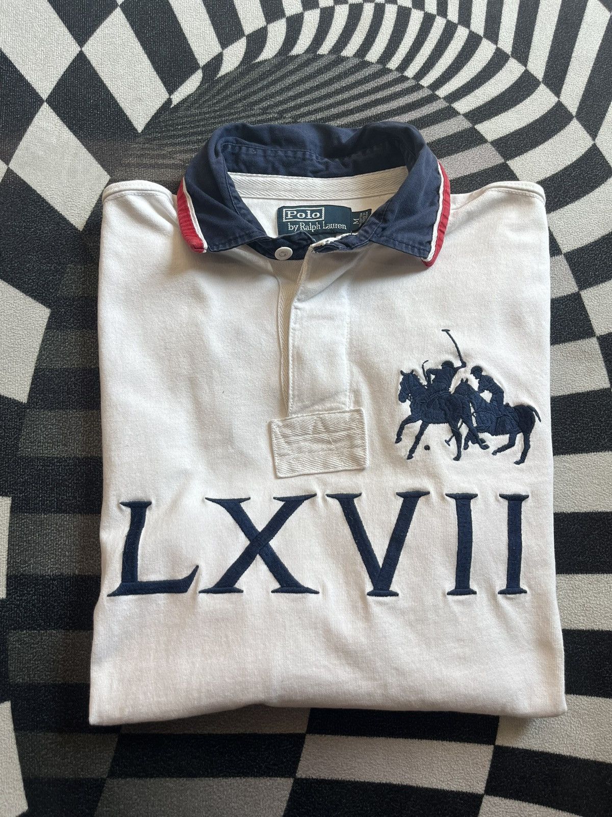 Polo Ralph Lauren Vintage POLO LXVII 3 by Ralph Lauren 90’s long sleeve shirt Size US M / EU 48-50 / 2 - 1 Thumbnail