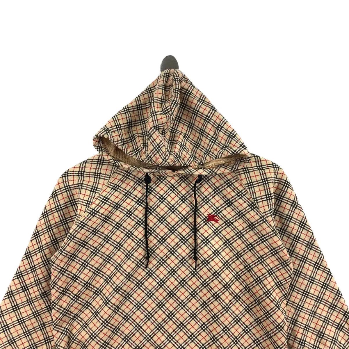 Burberry Vtg BURBERRY LONDON Nova Checks Cropped Top Hoodie Size US S / EU 44-46 / 1 - 4 Thumbnail