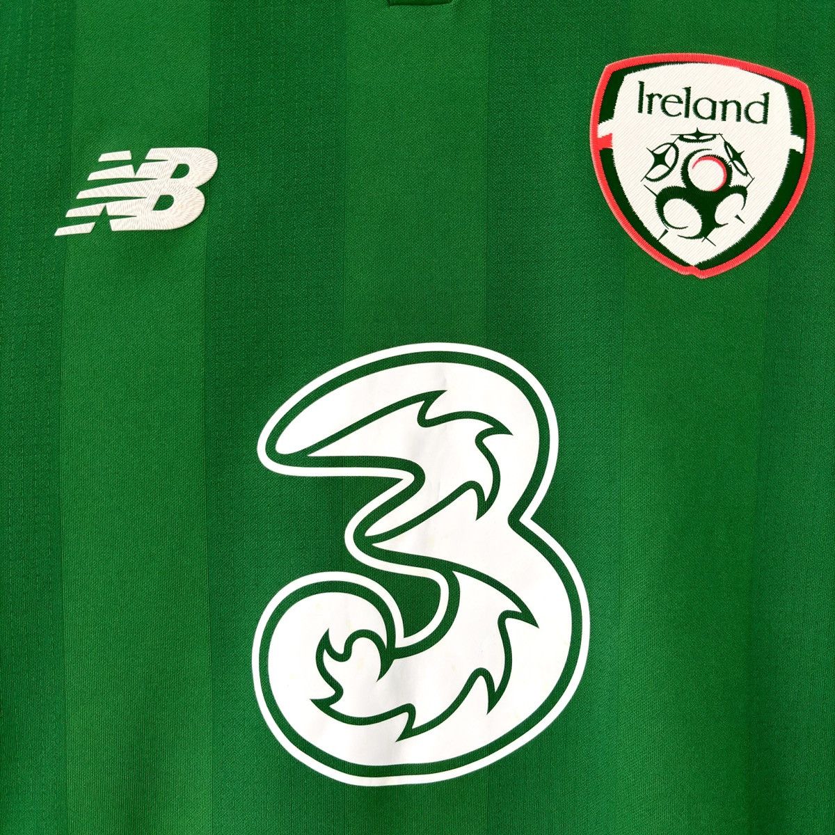 New Balance 2017 2018 Ireland National New Balance Home Soccer Jersey Size US M / EU 48-50 / 2 - 3 Thumbnail
