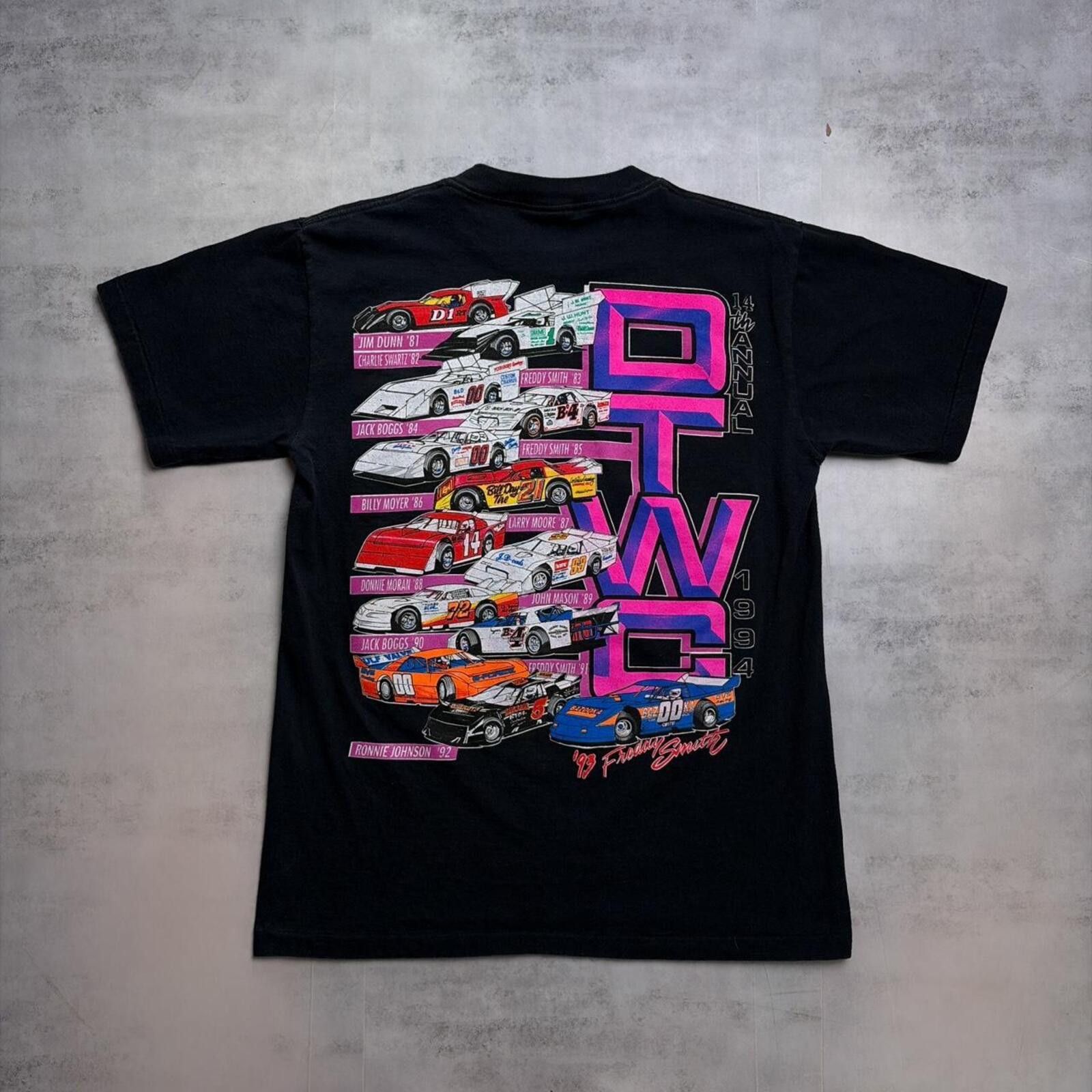 NASCAR Vintage Dirt Track Racing Graphic All Sport USA T-Shirt Size US M / EU 48-50 / 2 - 2 Thumbnail